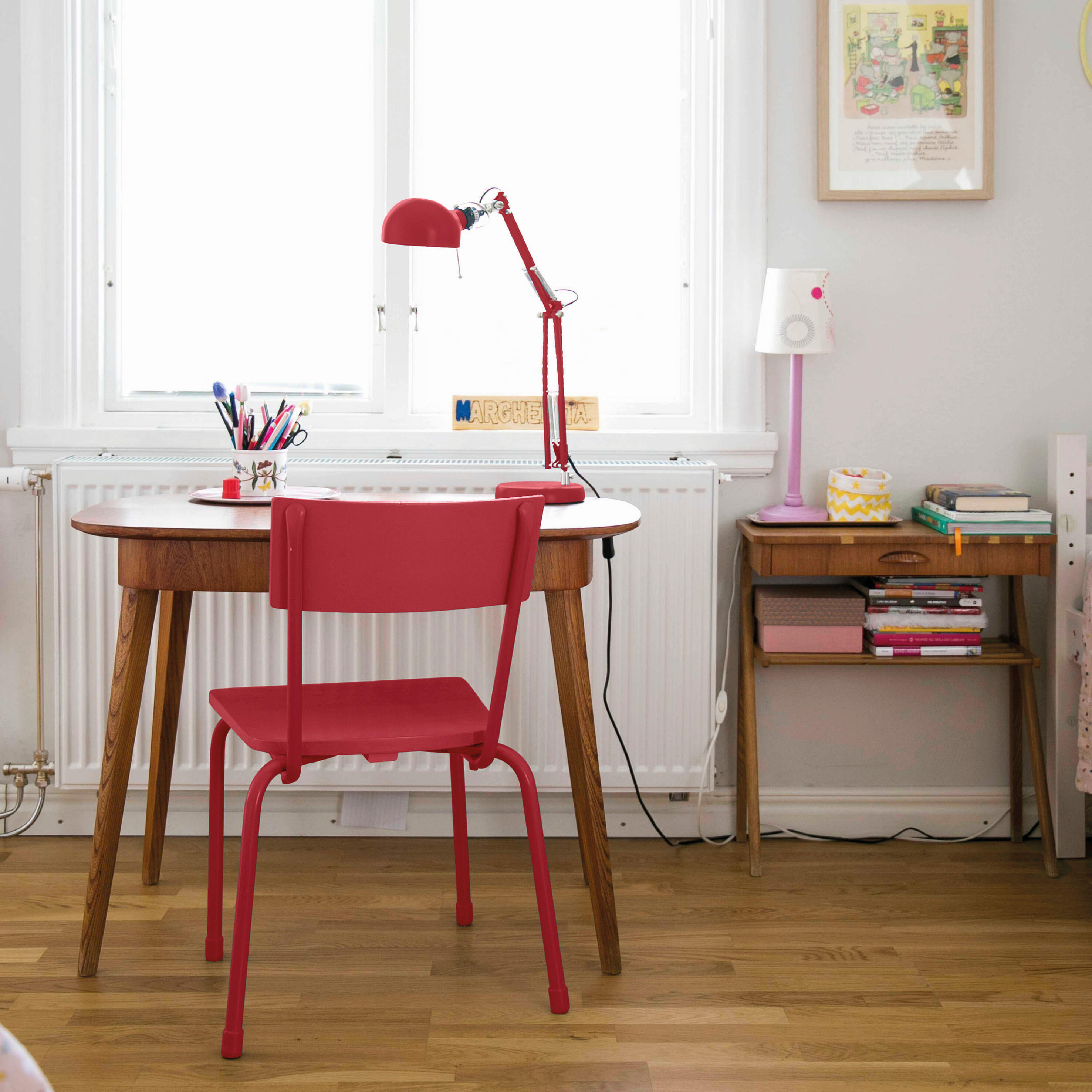 Bombe de peinture Relook tout MAISON DECO rouge passion satiné 400 ml - 5