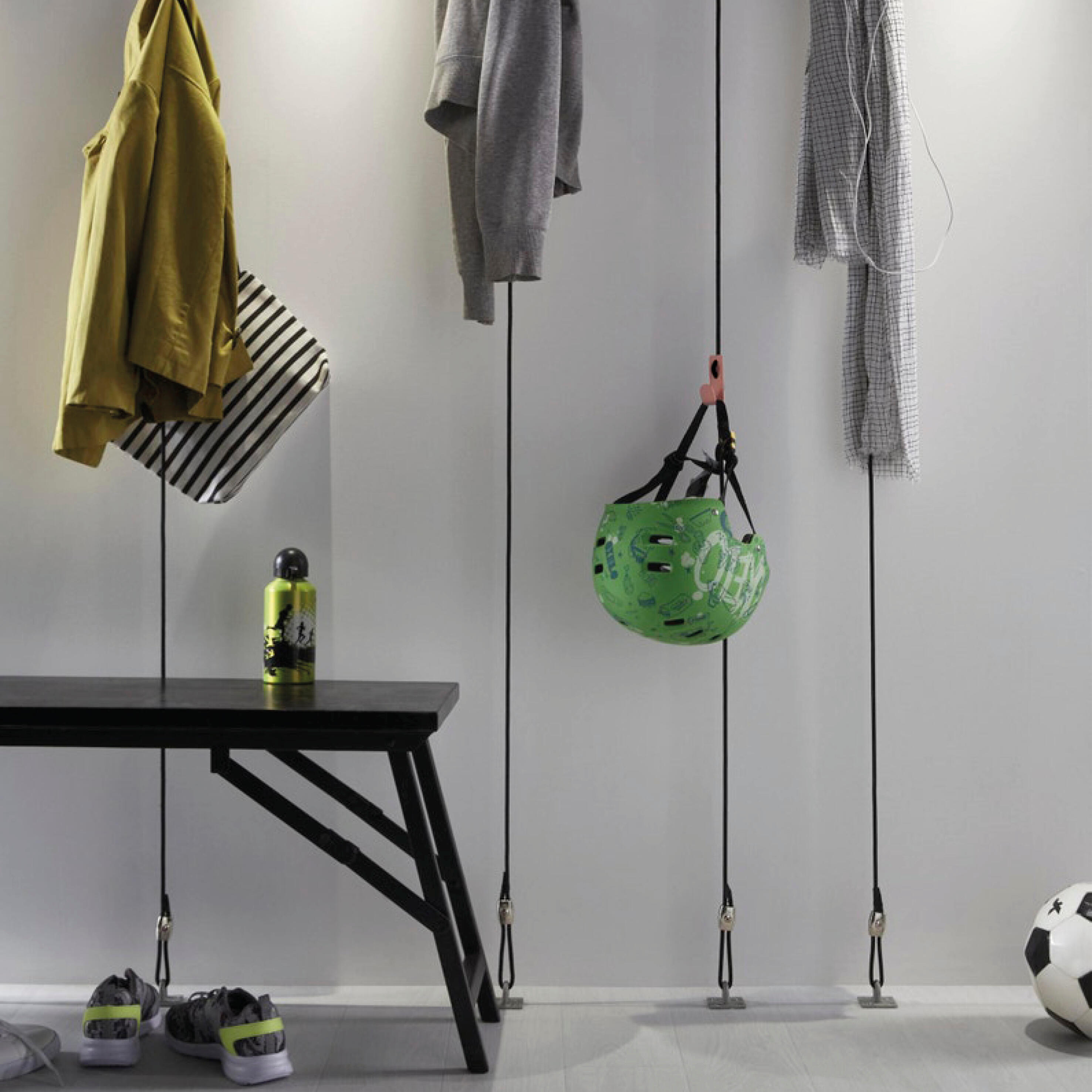 Bombe de peinture Relook tout MAISON DECO noir satiné 400 ml - 5