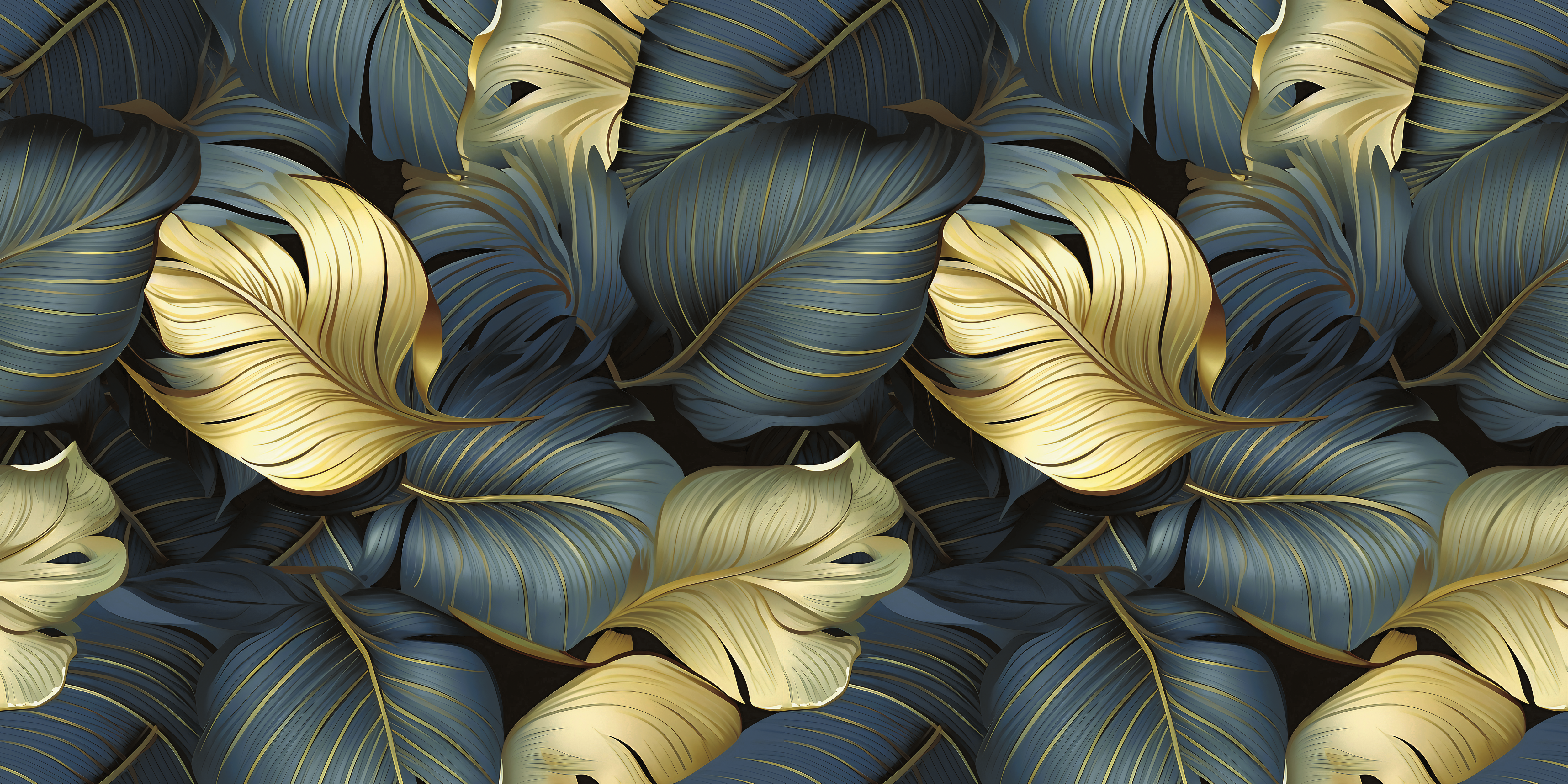 Dekor Emerald Leaves Diamond Sparkle 60x120