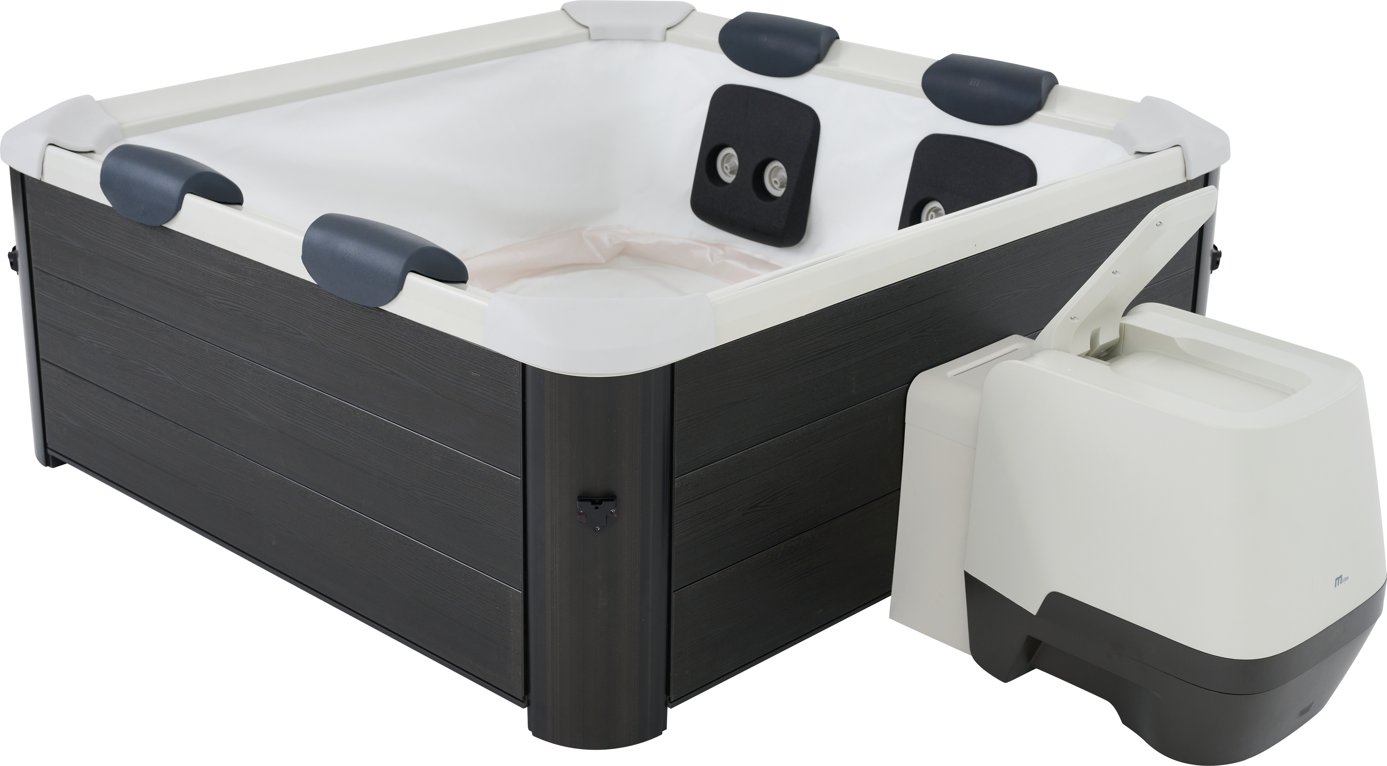 Jacuzzi ogrodowe FRAME OSLO-PLUS 180x180x65 cm MSPA - 4