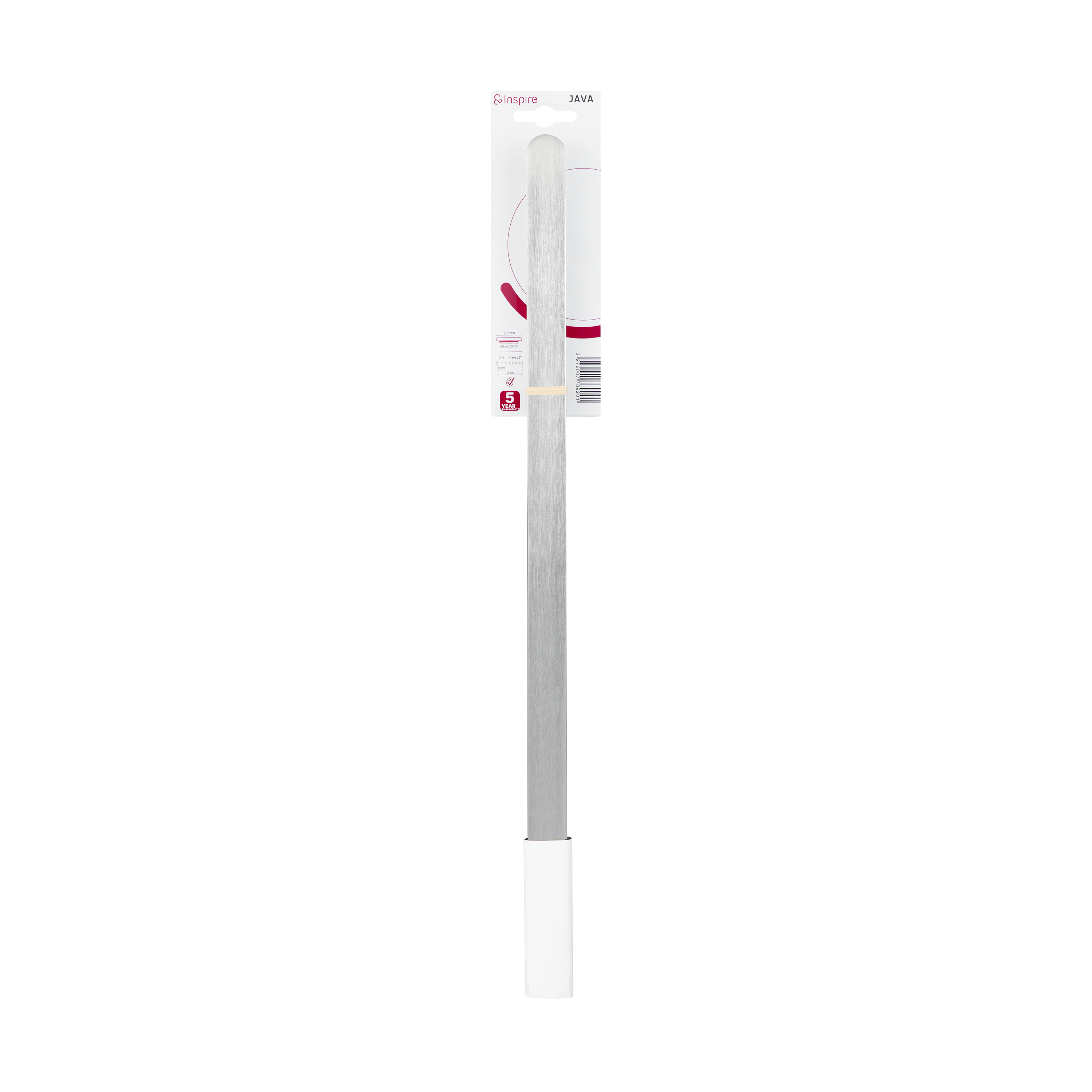 Uchwyt meblowy Java 400 mm nikiel szczotkowany błyszczący Inspire - 19