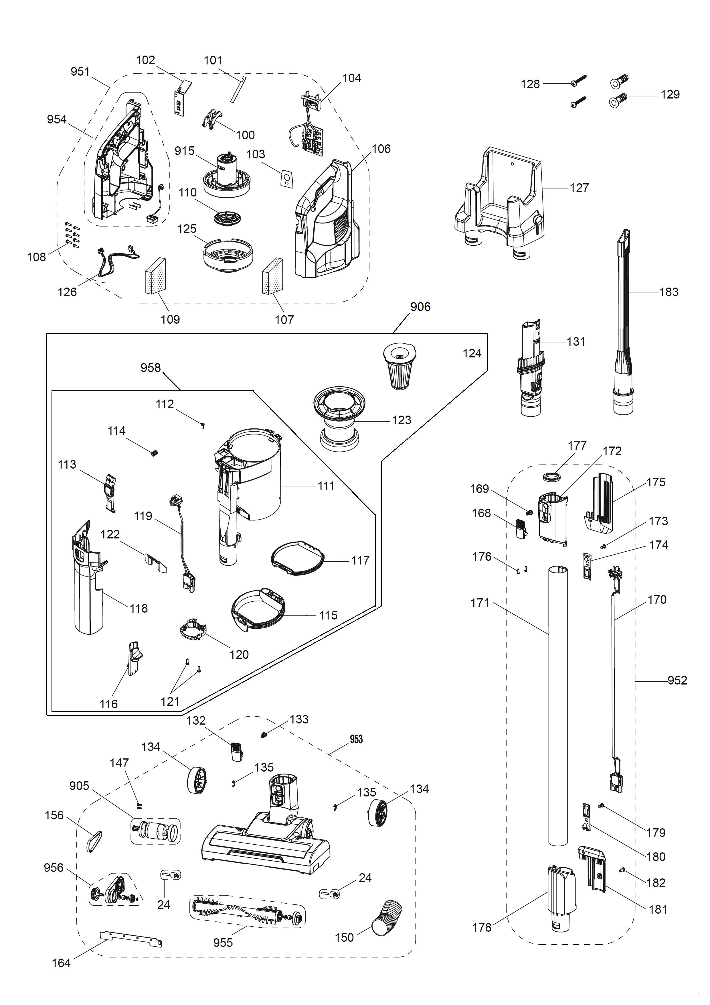 Przenośny odkurzacz pionowy akumulatorowy 18V TE-SV 18 Li-Solo EINHELL - 3