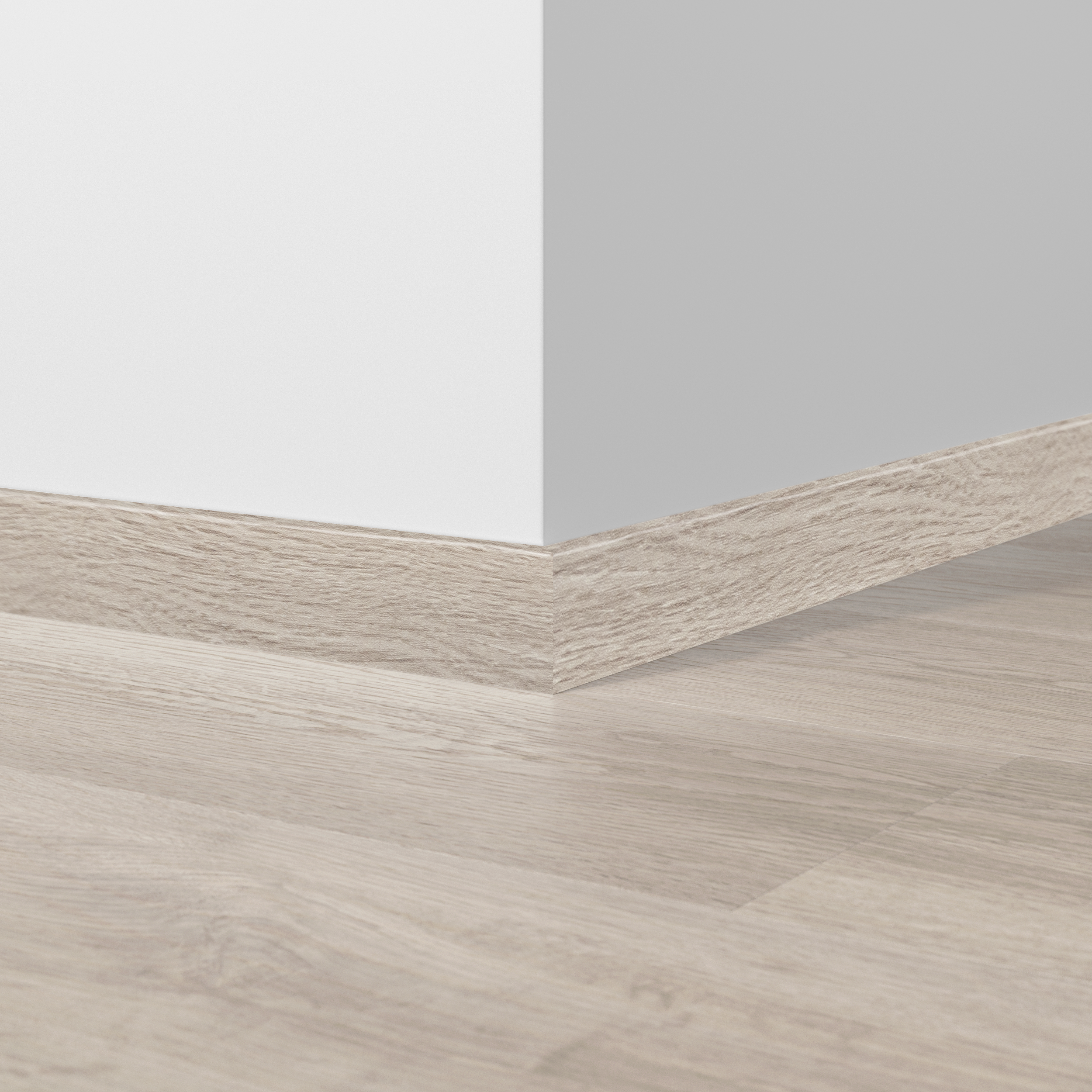 Rodapé poliestireno bege 15x70x2400 mm Artens - 2