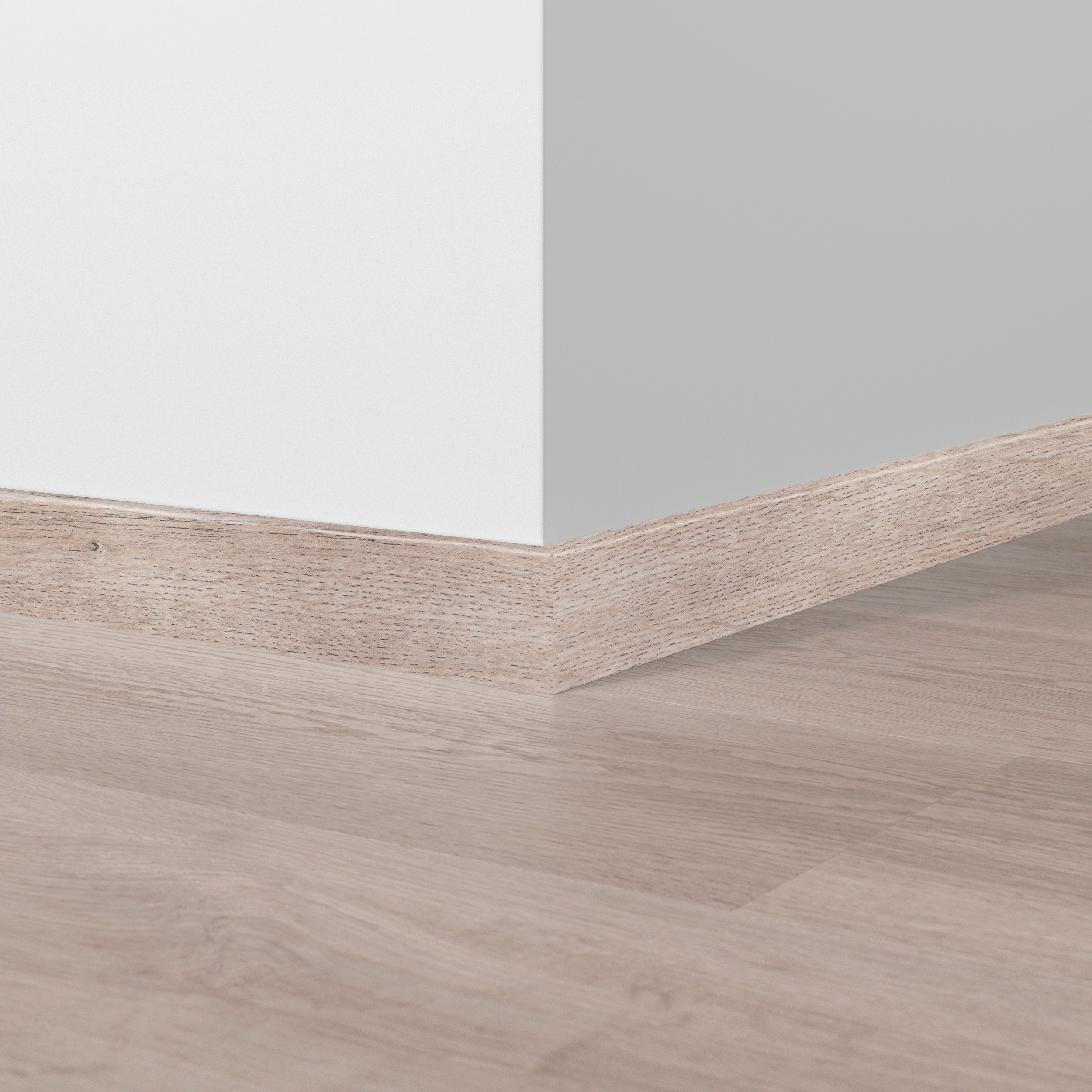 Rodapé poliestireno bege 15x70x2400 mm Artens - 2