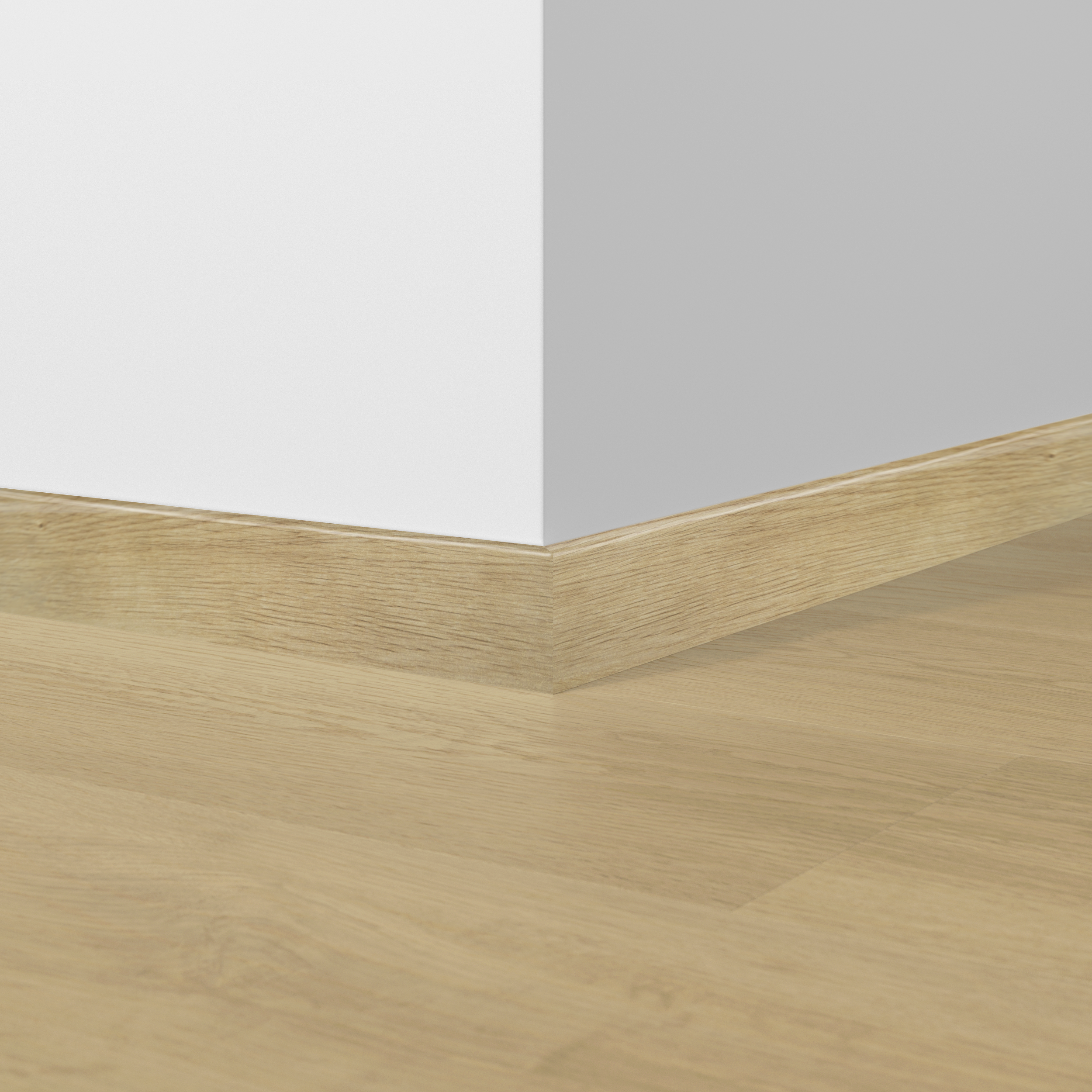 Rodapé poliestireno NAT340 15x80x2400 mm Artens - 2