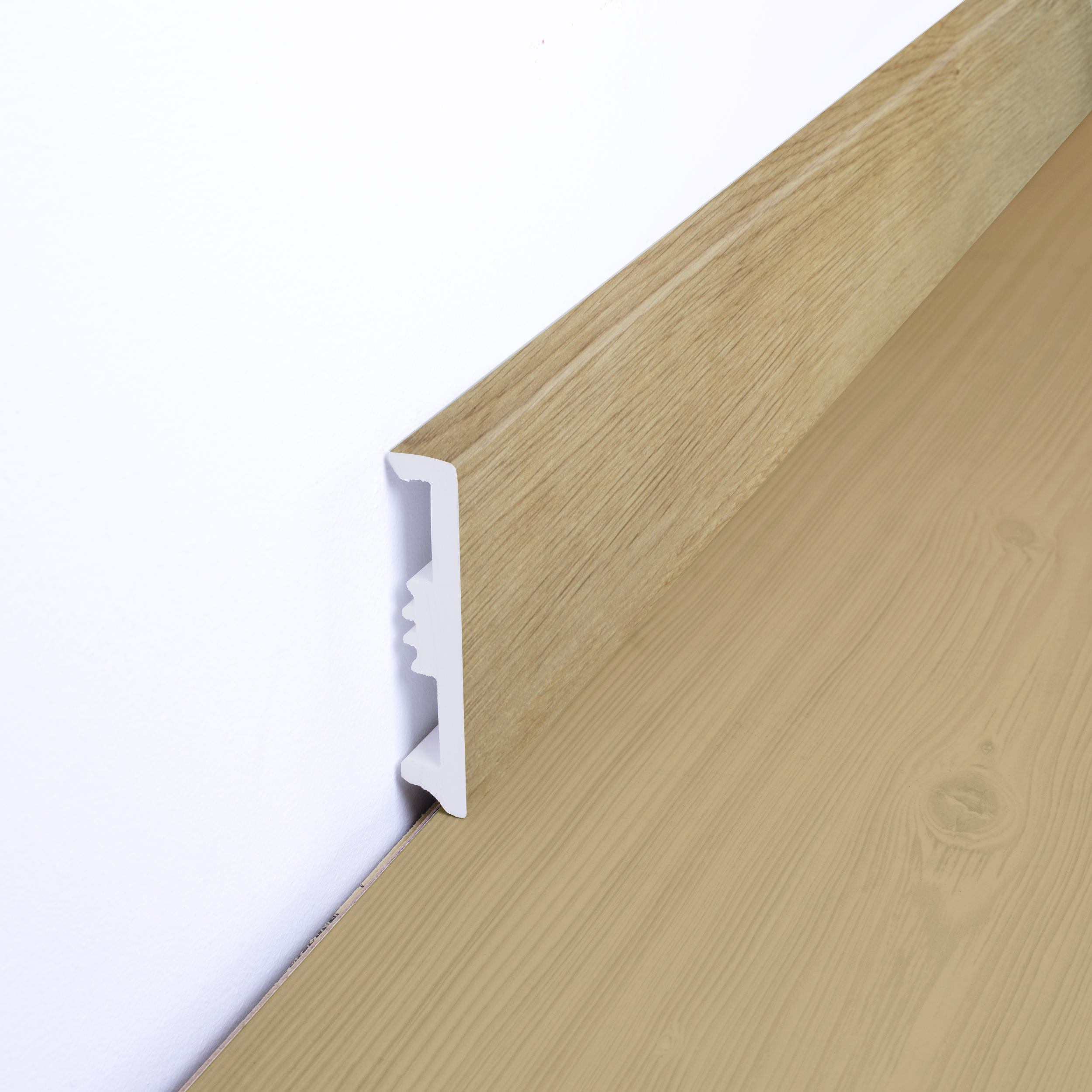 Rodapé poliestireno NAT340 15x80x2400 mm Artens - 3