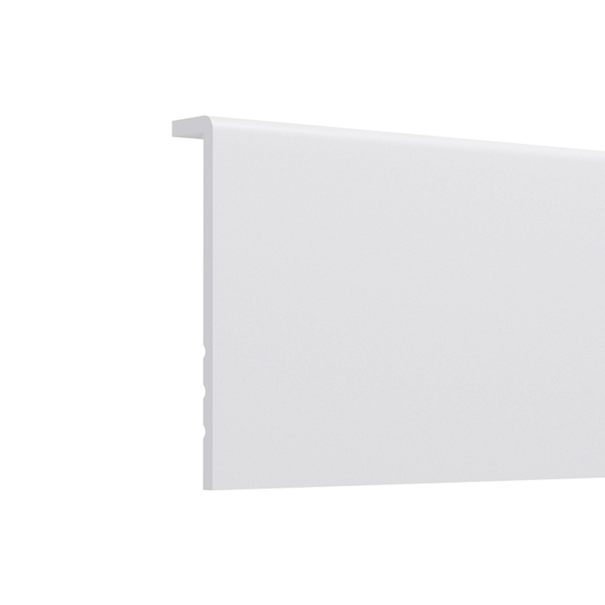 Cubrezócalodepoliestilenoblancode2200x95x19mm