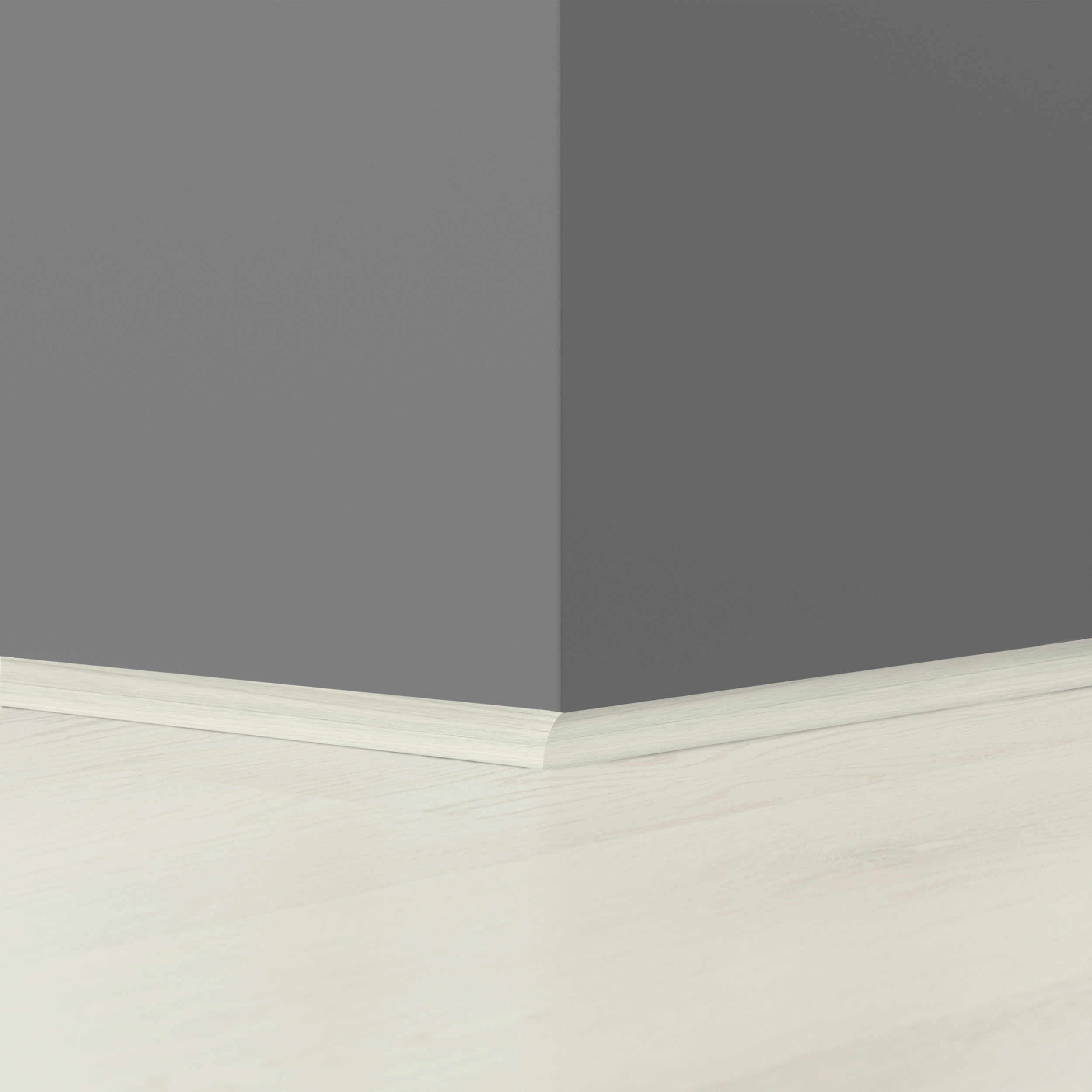 Moldura de PVC 1/4 CANA ARTENS 12X12X240 cm BL005 - 2