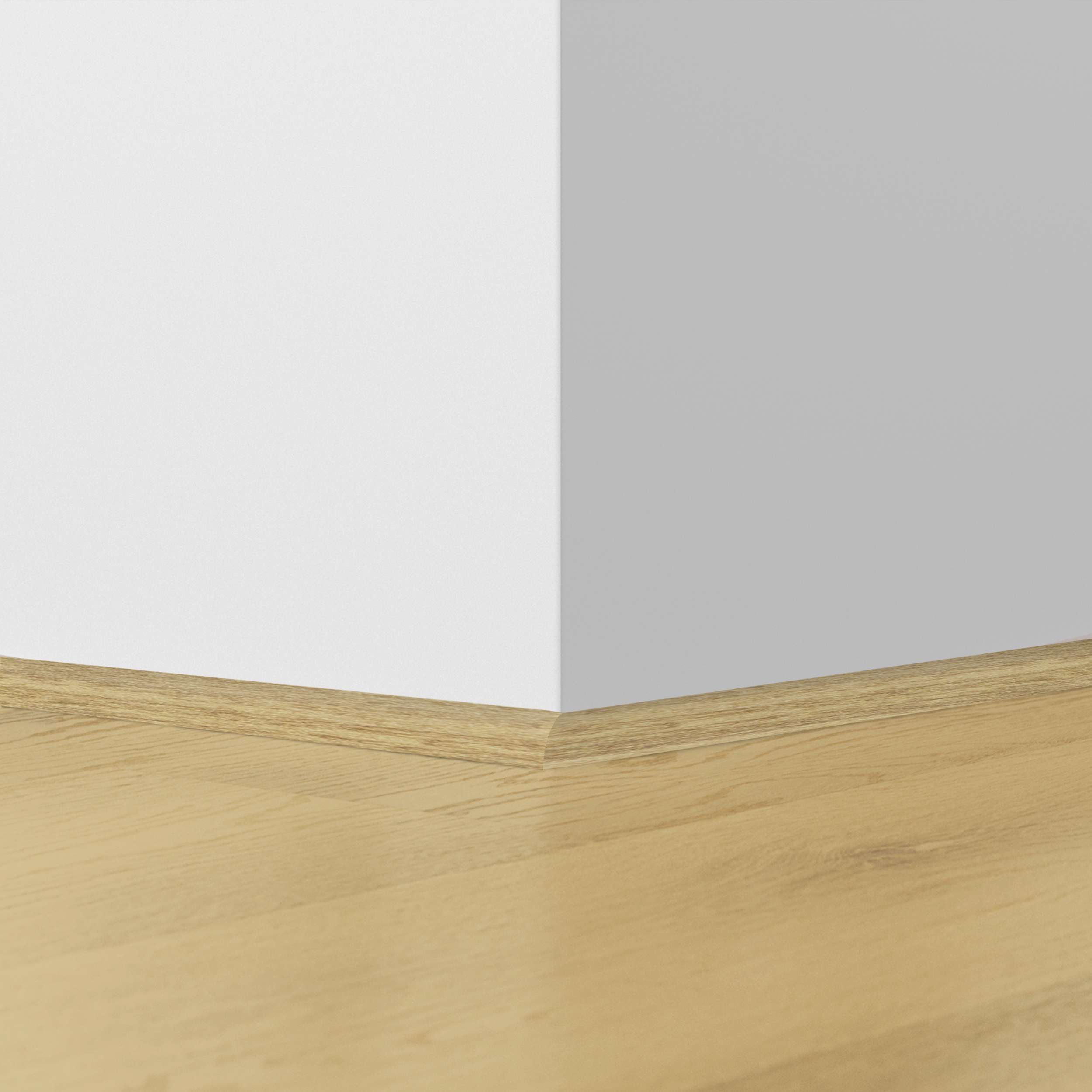 Moldura de PVC 1/4 CANA ARTENS 12X12X240 cm NAT348 - 2