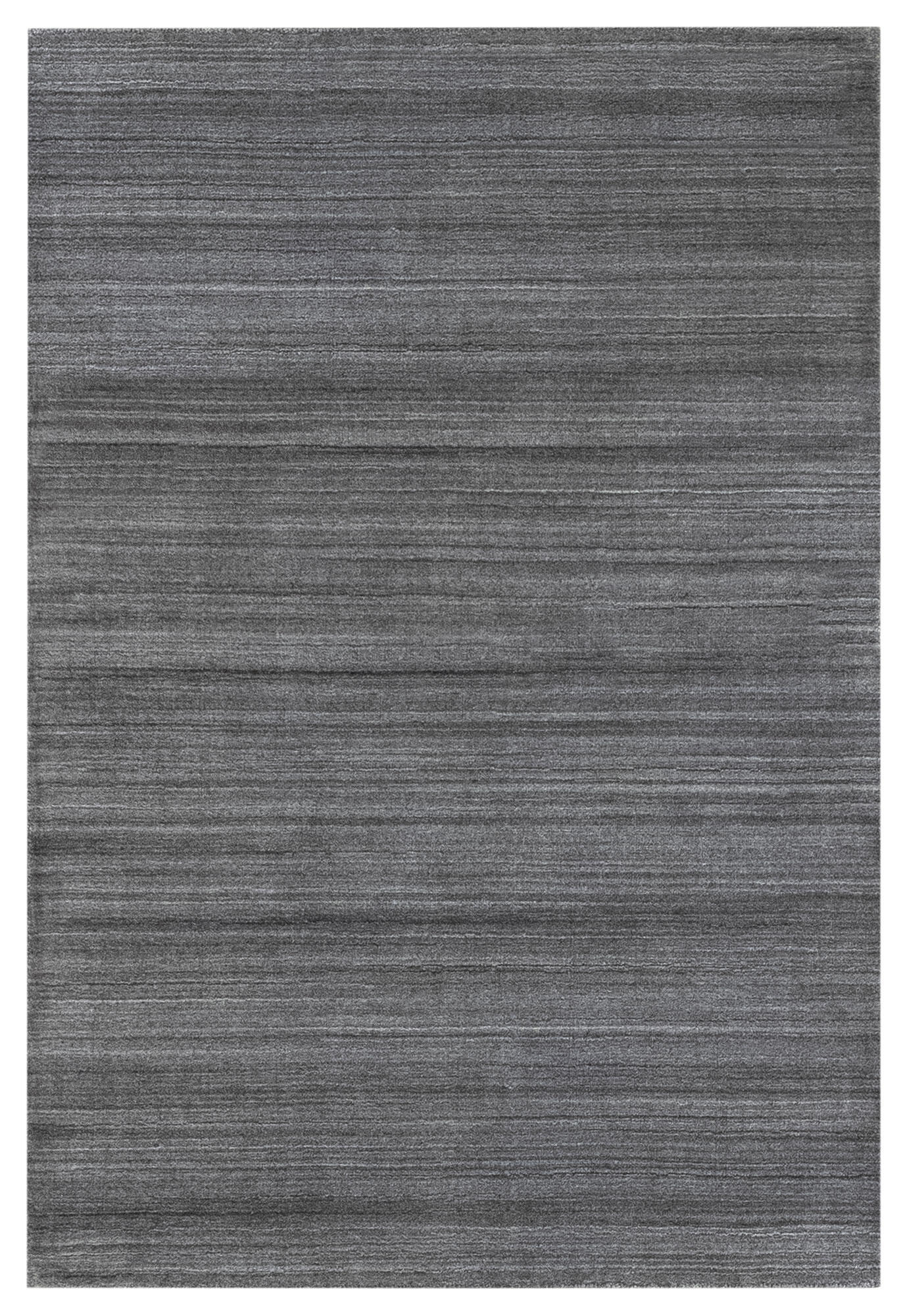 Alfombra lana kavir 6 liso gris 140x200cm
