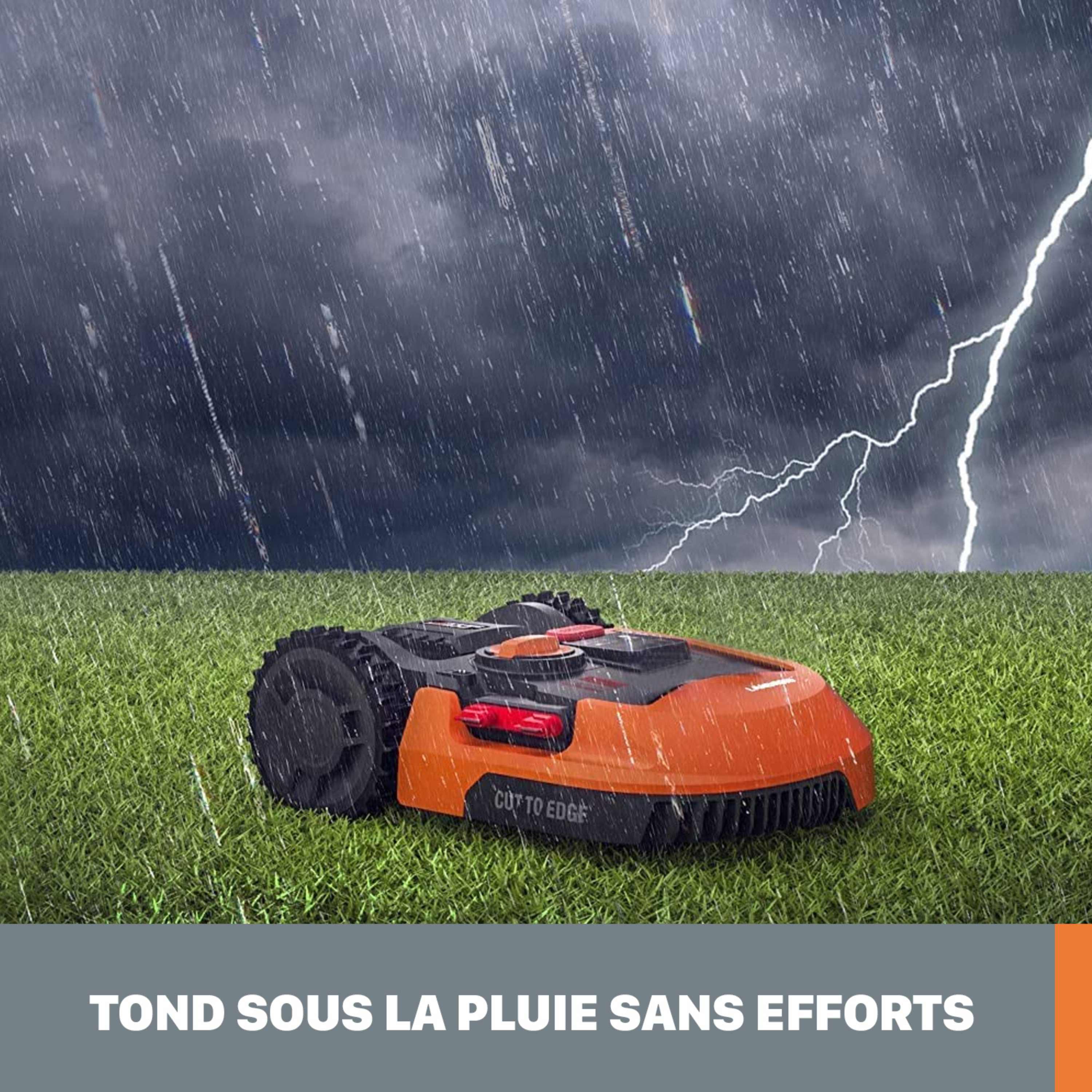 Robot tondeuse connecté WORX LANDROID PLUS - Jusqu'à 600m² - WR166E - 5