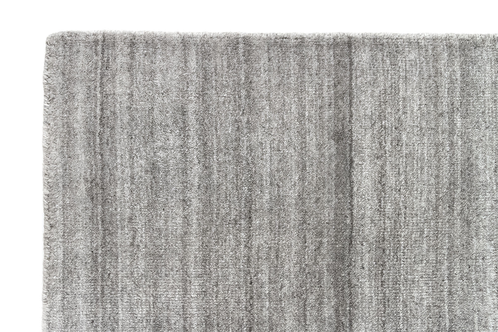 Alfombra lana kavir d.2 gris a medida