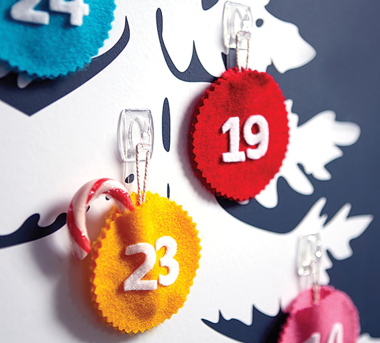 Gancio adesivo COMMAND ,trasparenti per decorazioni, 8 strisce, in polipropilene  trasparente H20 X L25 mm  portata max 0.23 Kg, 20 pezzi - 3