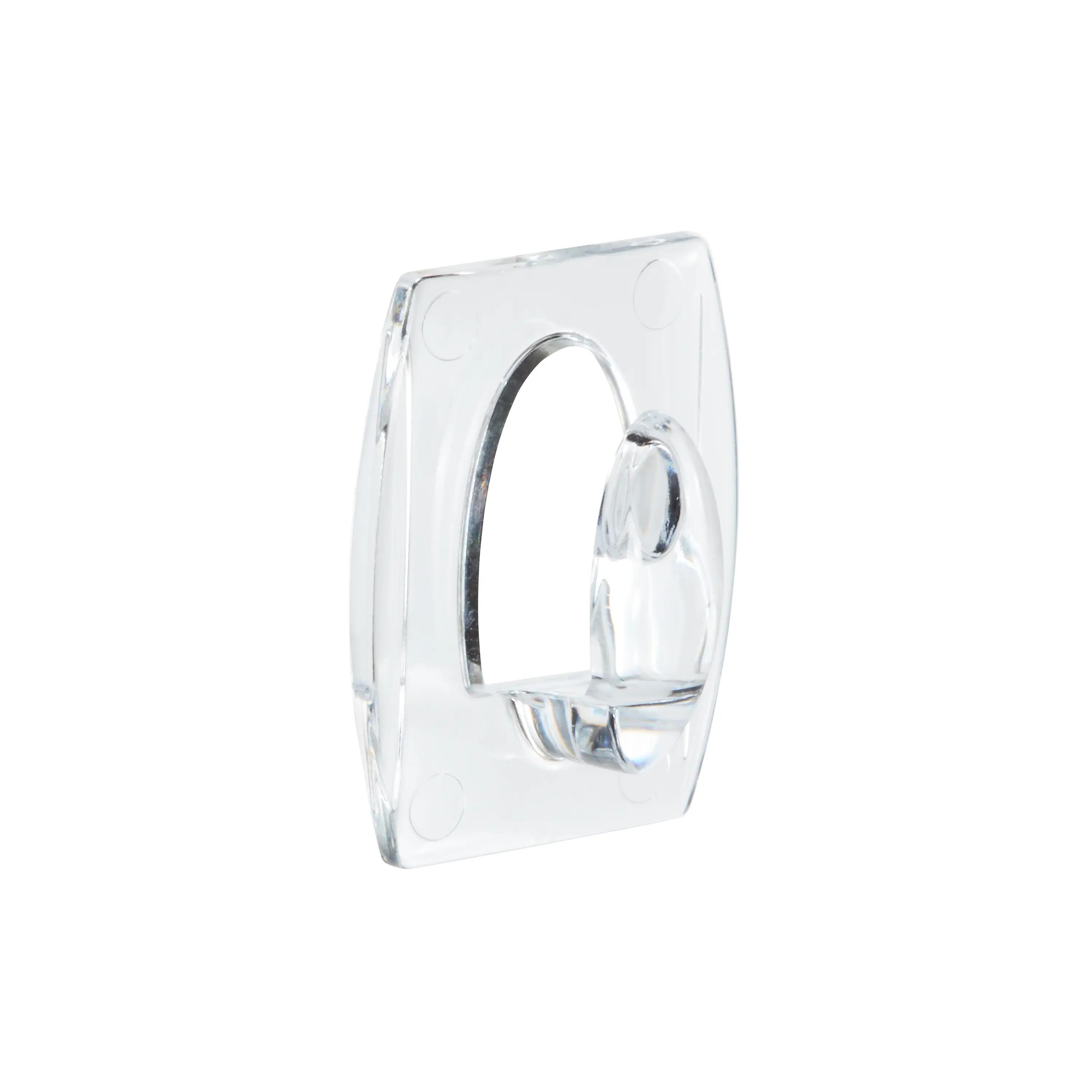 Gancio adesivo COMMAND ,trasparenti per decorazioni, 8 strisce, in polipropilene  trasparente H20 X L25 mm  portata max 0.23 Kg, 20 pezzi - 9