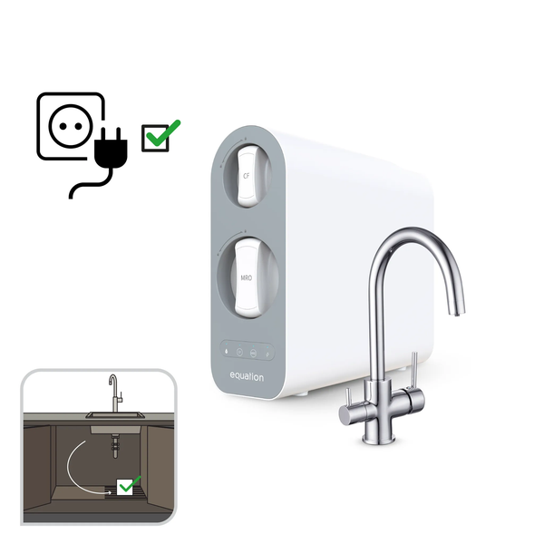 Rubinetto Inline Per Tubi LLDPE 0,6cm - Valvola Di Chiusura Per Frigo E Filtri Acqua - Foto 2