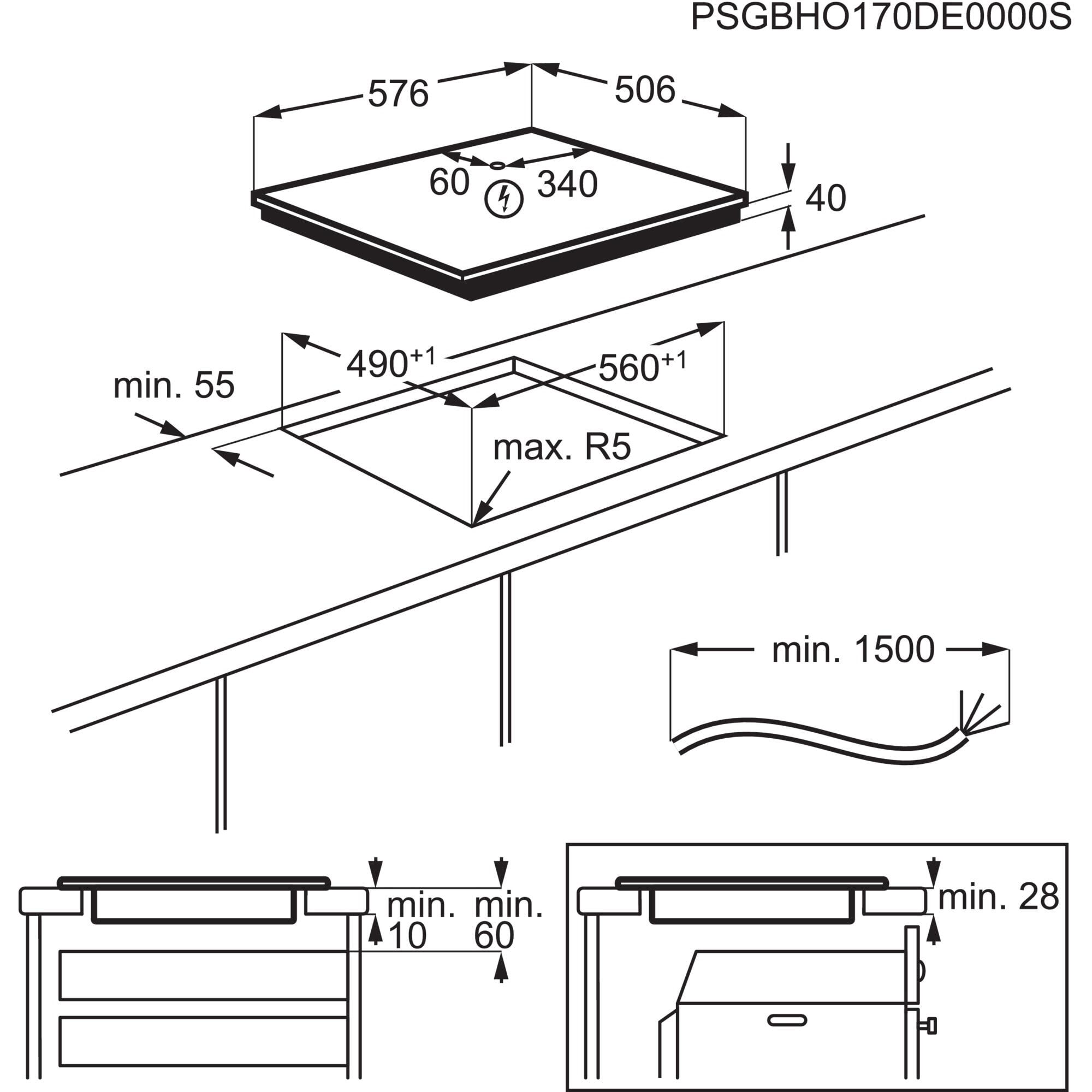 Pack placa de vitrocerâmica e forno multifunções Electrolux - 6