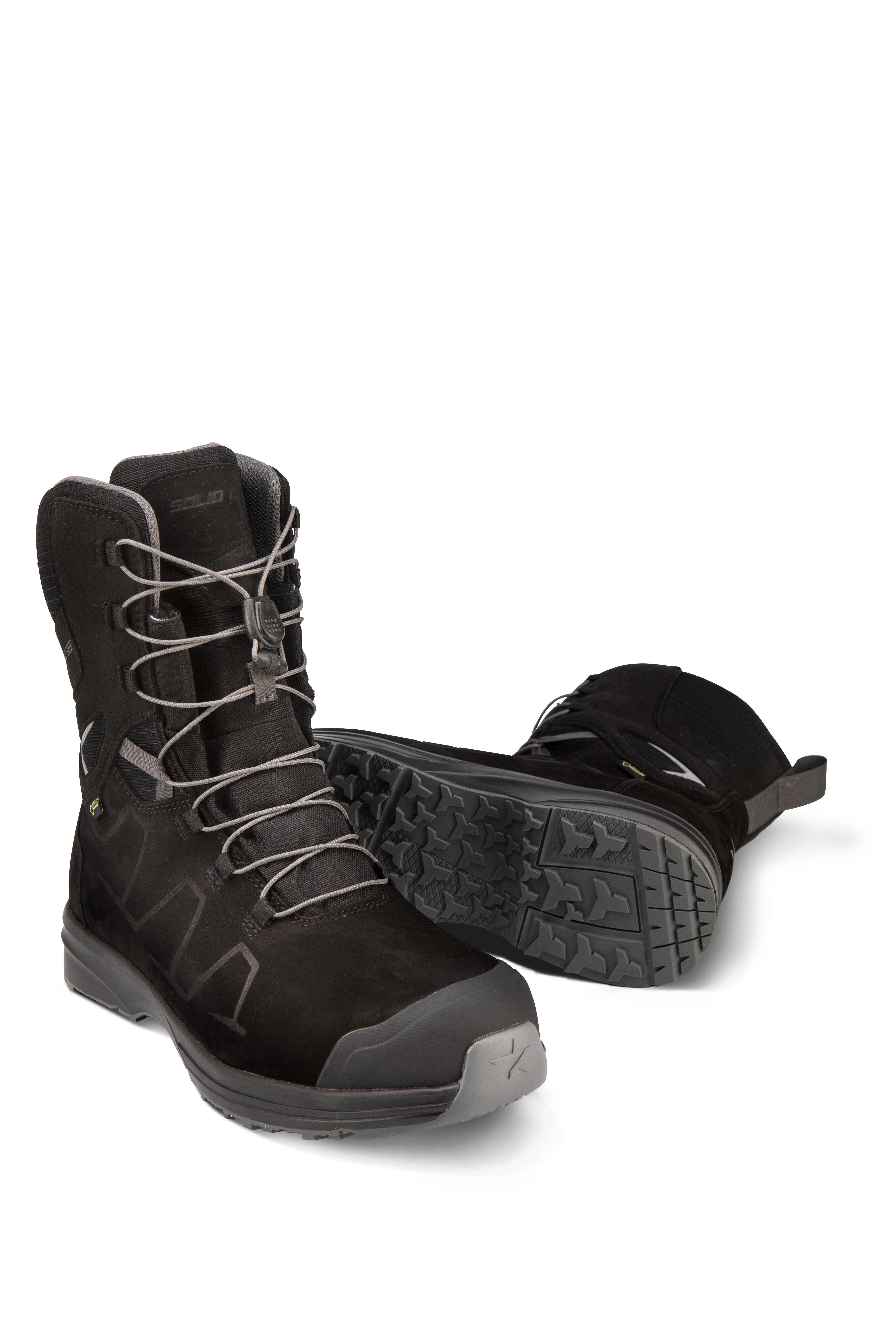 Botas de seguridad solid gear talus gtx high s3 negro t40
