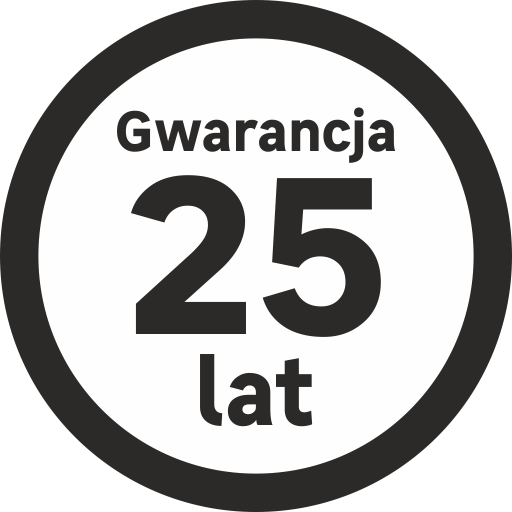 gwarancja 25 lat
