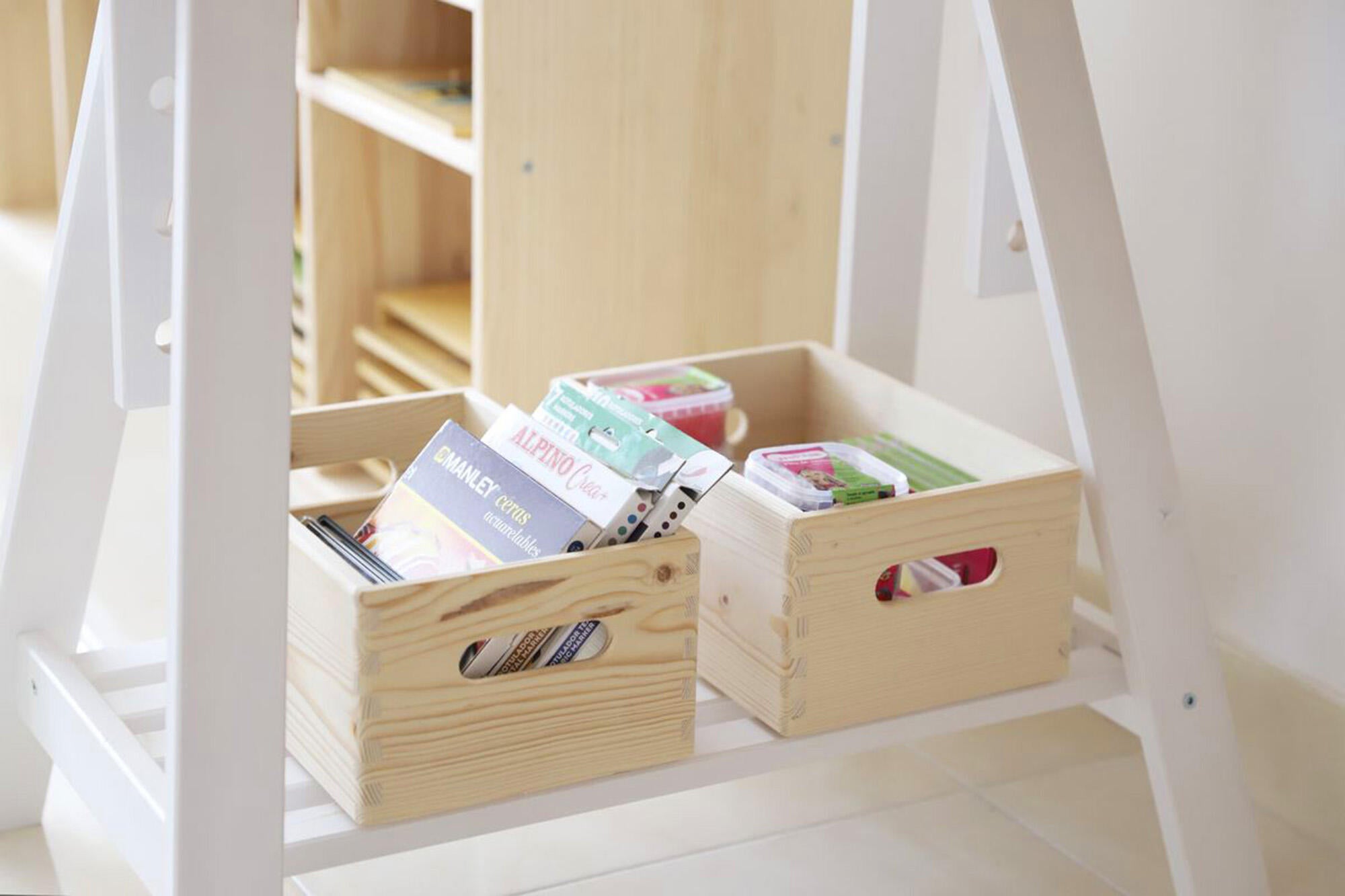 Caja de pino de 9x15x20 cm - 2