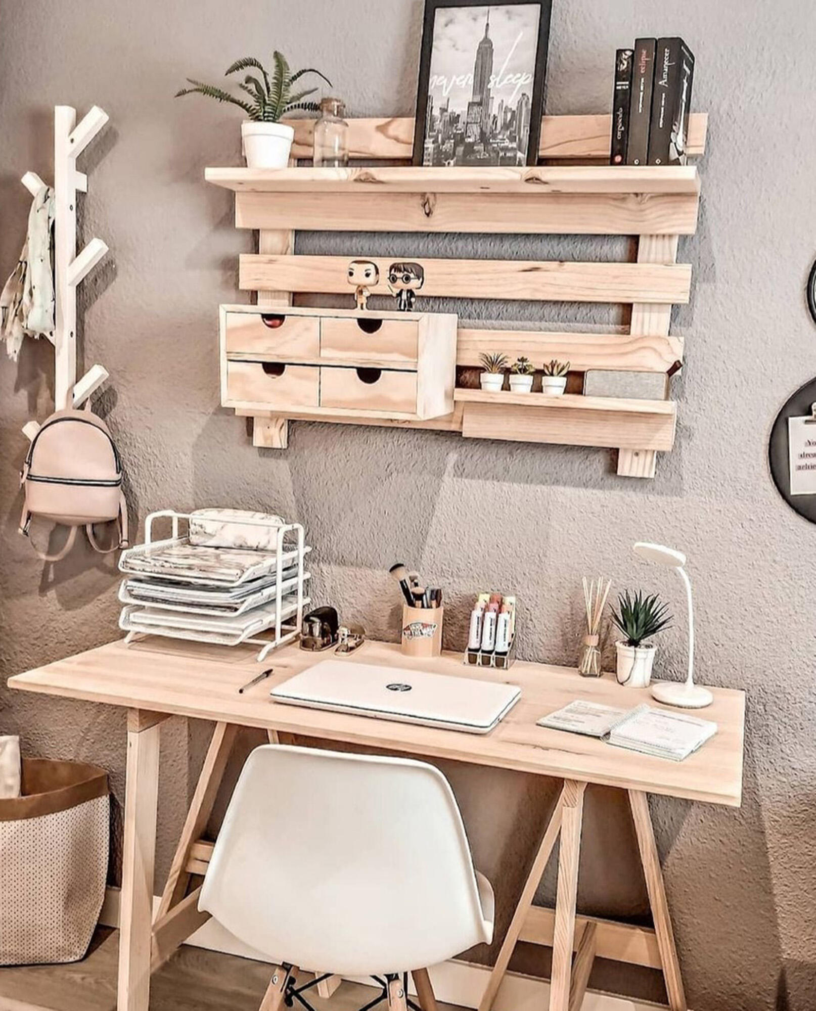 Cajonera de madera  de 18.5x40x20cm y capacidad l - 3