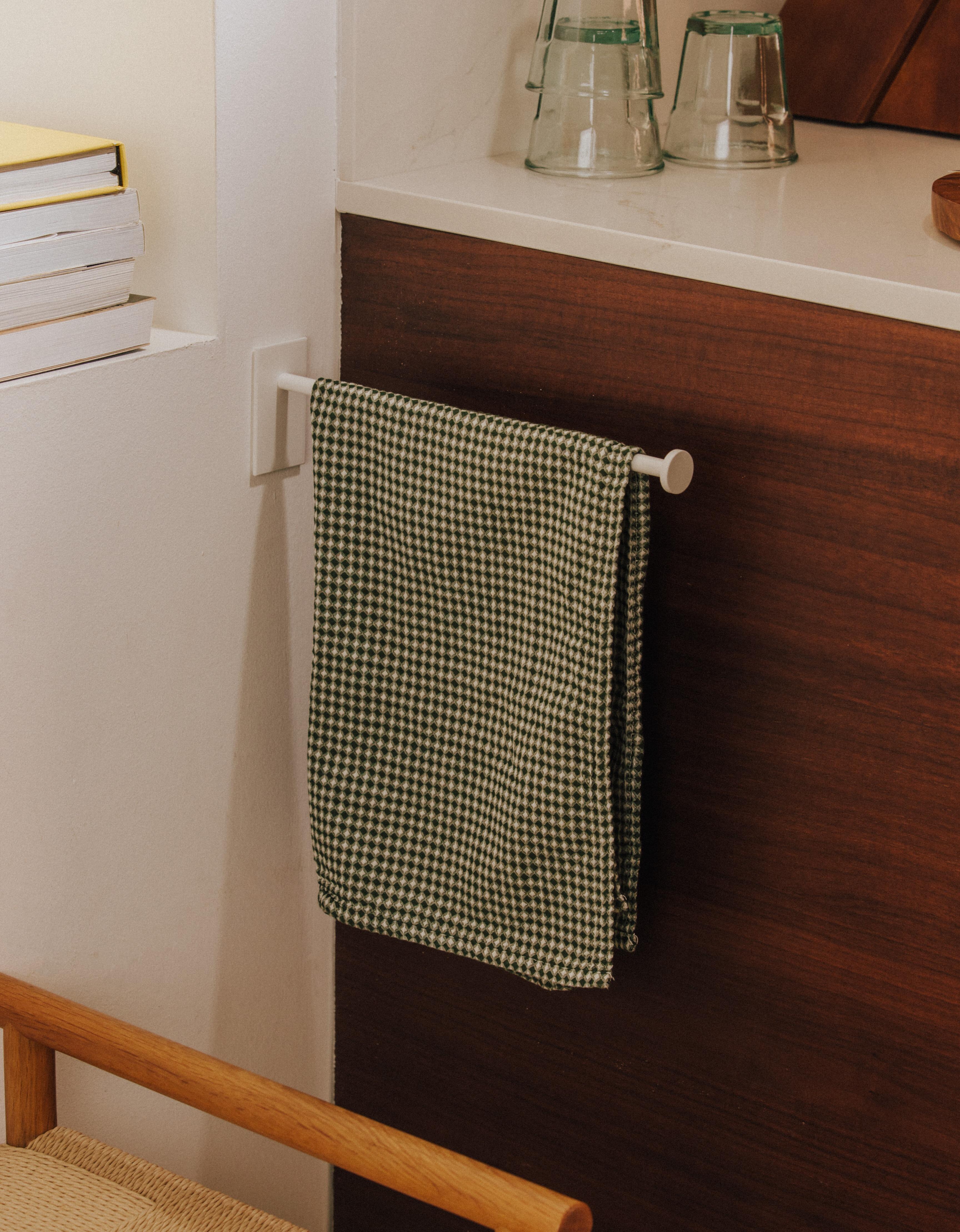 Toallero Stick pintado 4.5x8 cm blanco mate - 3