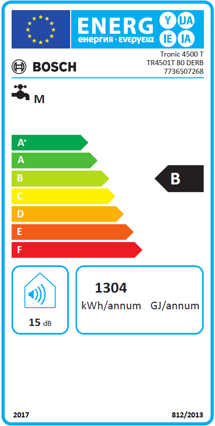 Termoacumulador Bosch Flat TR 4501 80l - 8