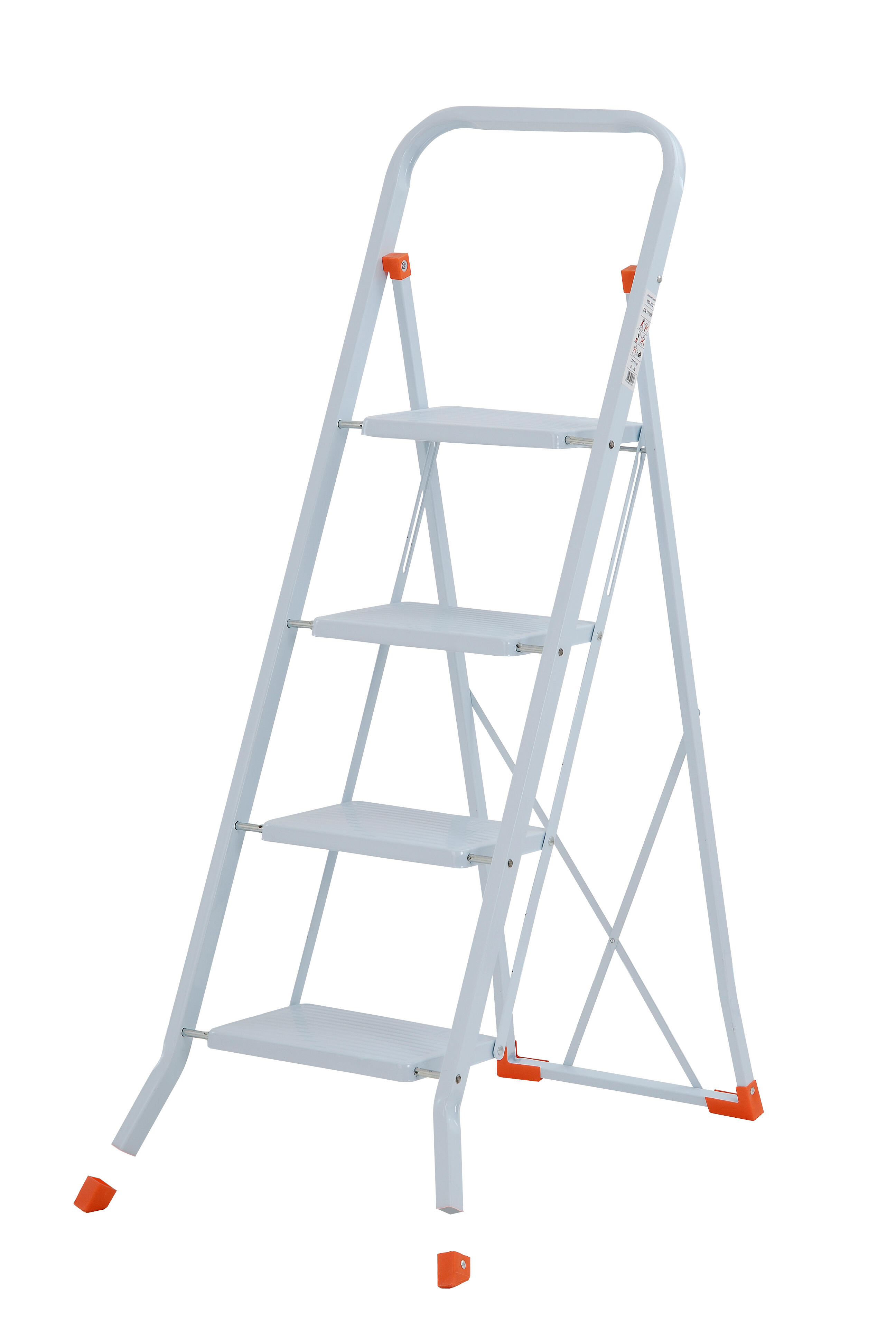 Scaletta GIERRE Sempreutile in acciaio 4 gradini 150 kg - 4