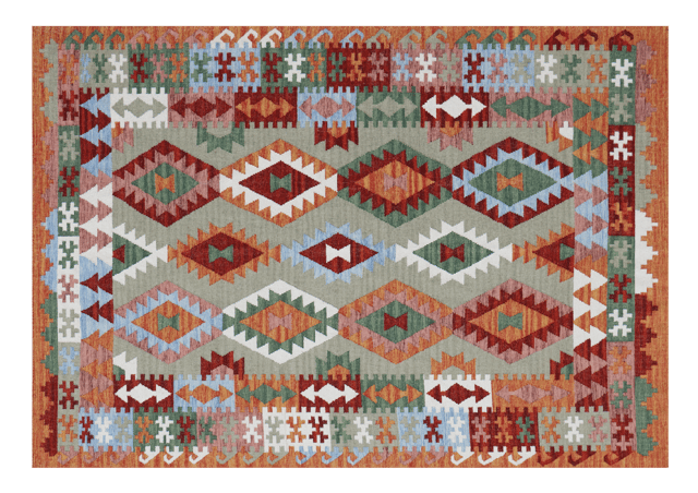 Tapete Ethnic 160X230cm multicores Inspire