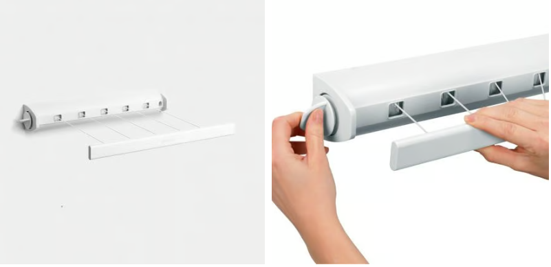 Etendoir à fixation murale 22 m - 3