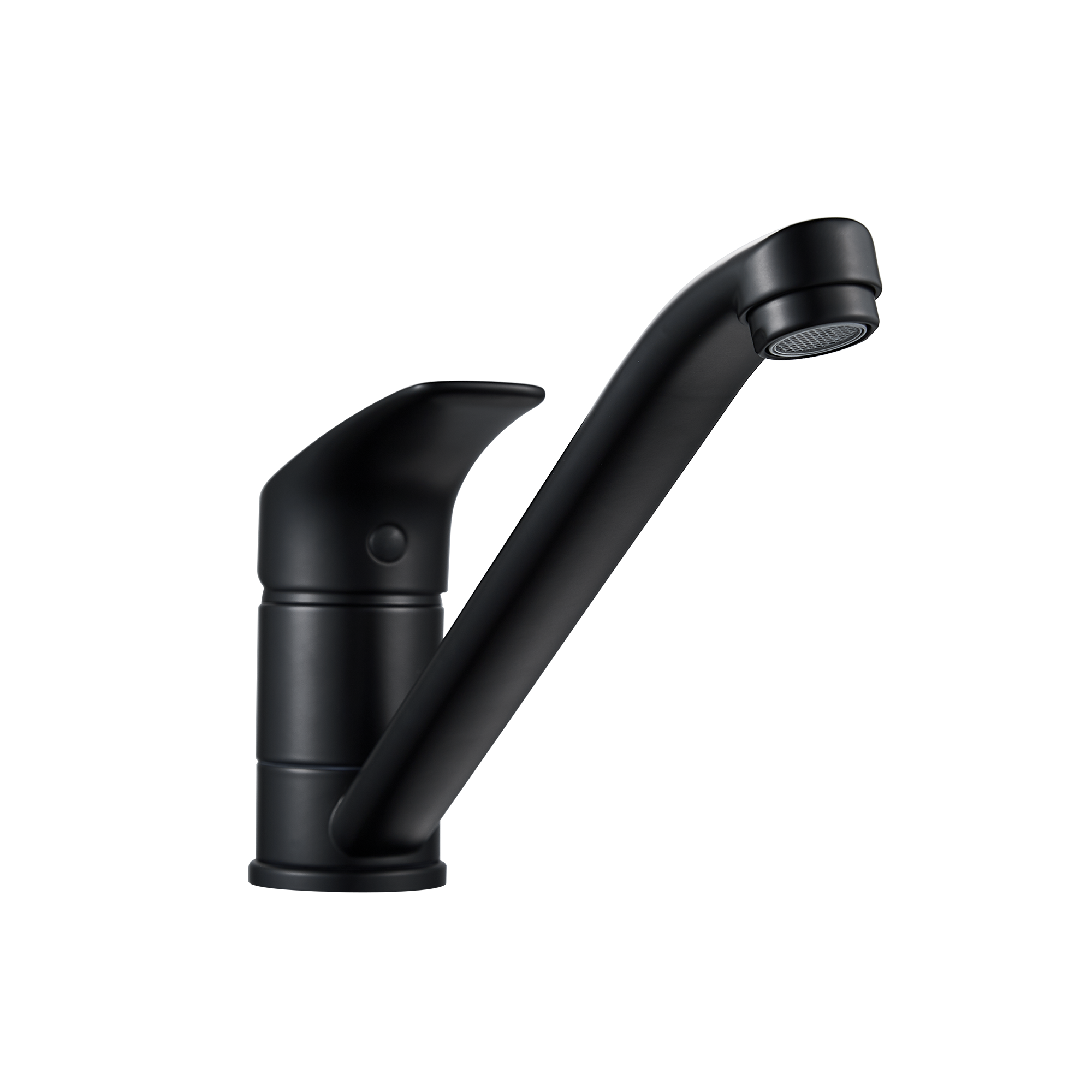 Bateria kuchenna Essential czarny mat wylewka K Delinia