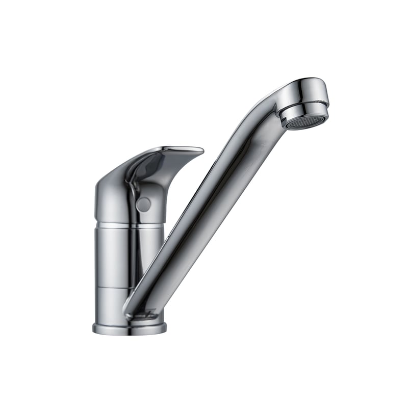 Bateria kuchenna Essential chrom z wylewką K Delinia