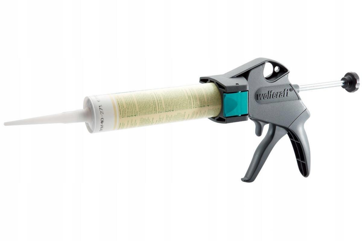Pistola para cartuchos de silicone / acrílico Wolfcraft MG300 - 3