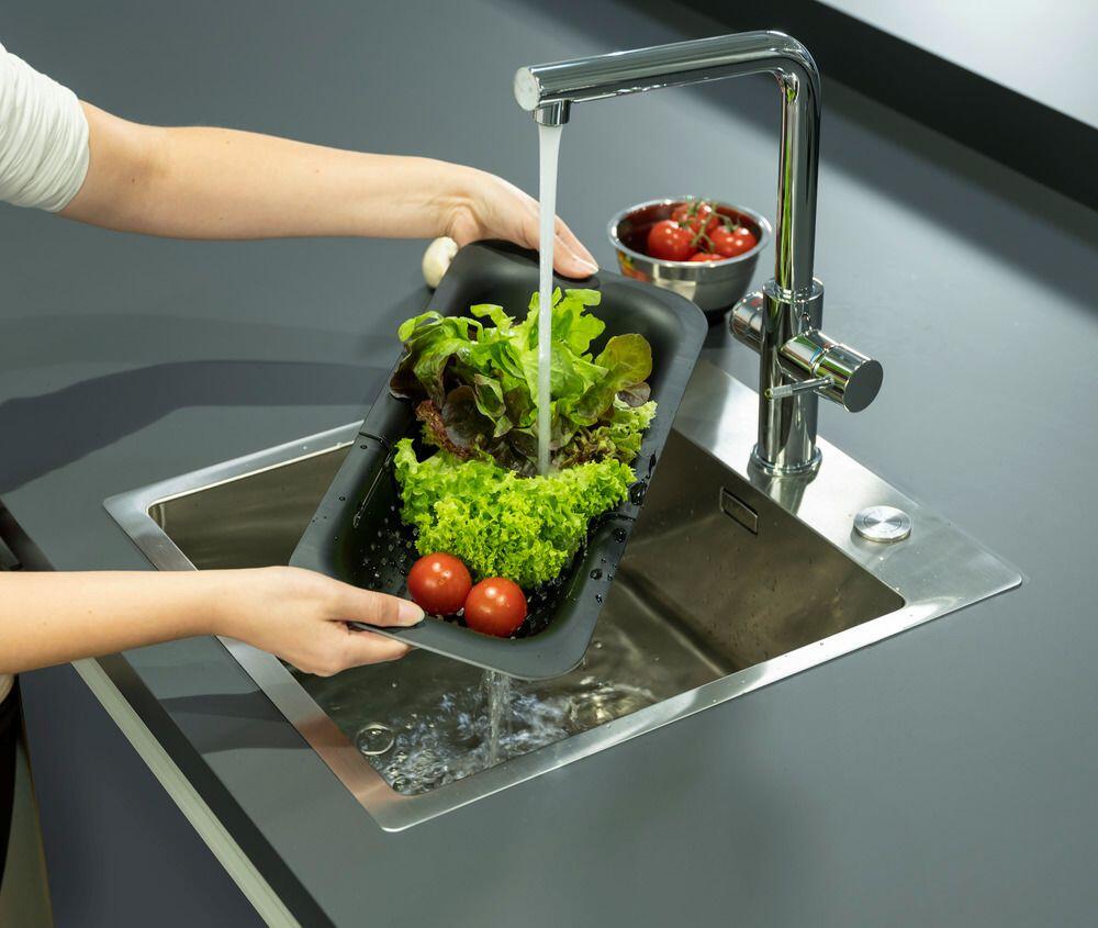 Escorredor extensível Wenko 36X50 cm cinza - 3