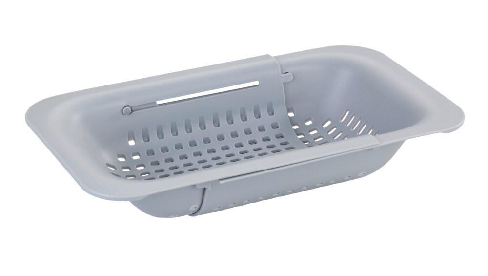 Cestillo para fregadero wenko extensible gris