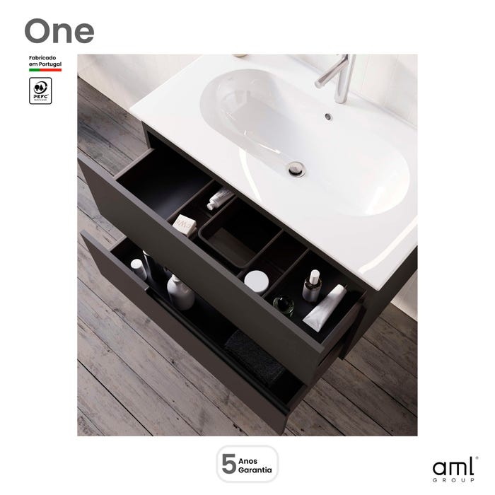 VANTAGENS MÓVEL DE CASA DE BANHO ONE AML 