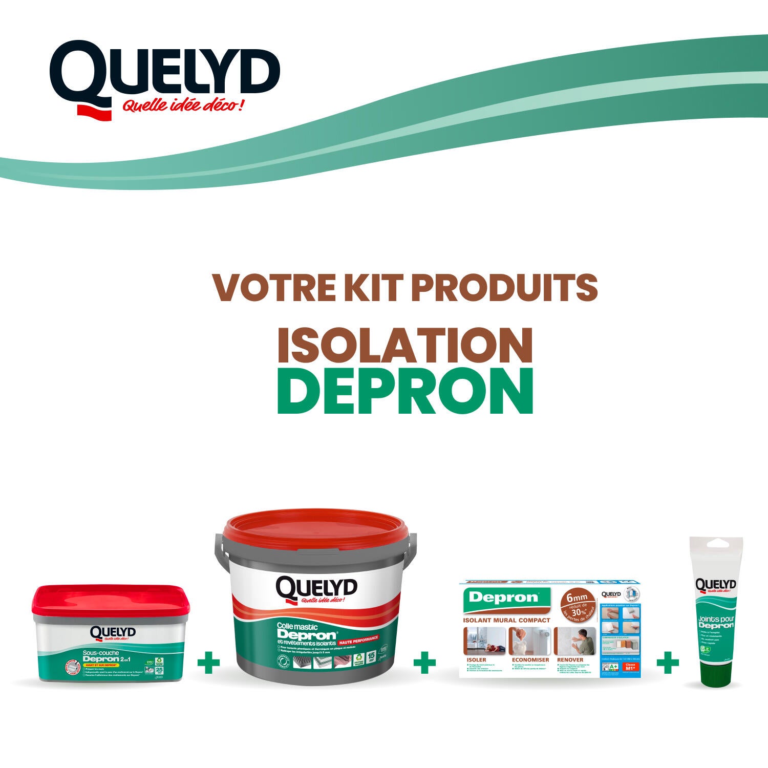 Colle de fixation pâte MS polymère QUELYD Depron blanc, 6Kg - 5