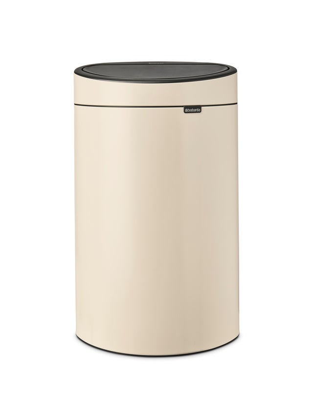 Cubo de la basura Brabantia Touch Bin New 40L soft beige