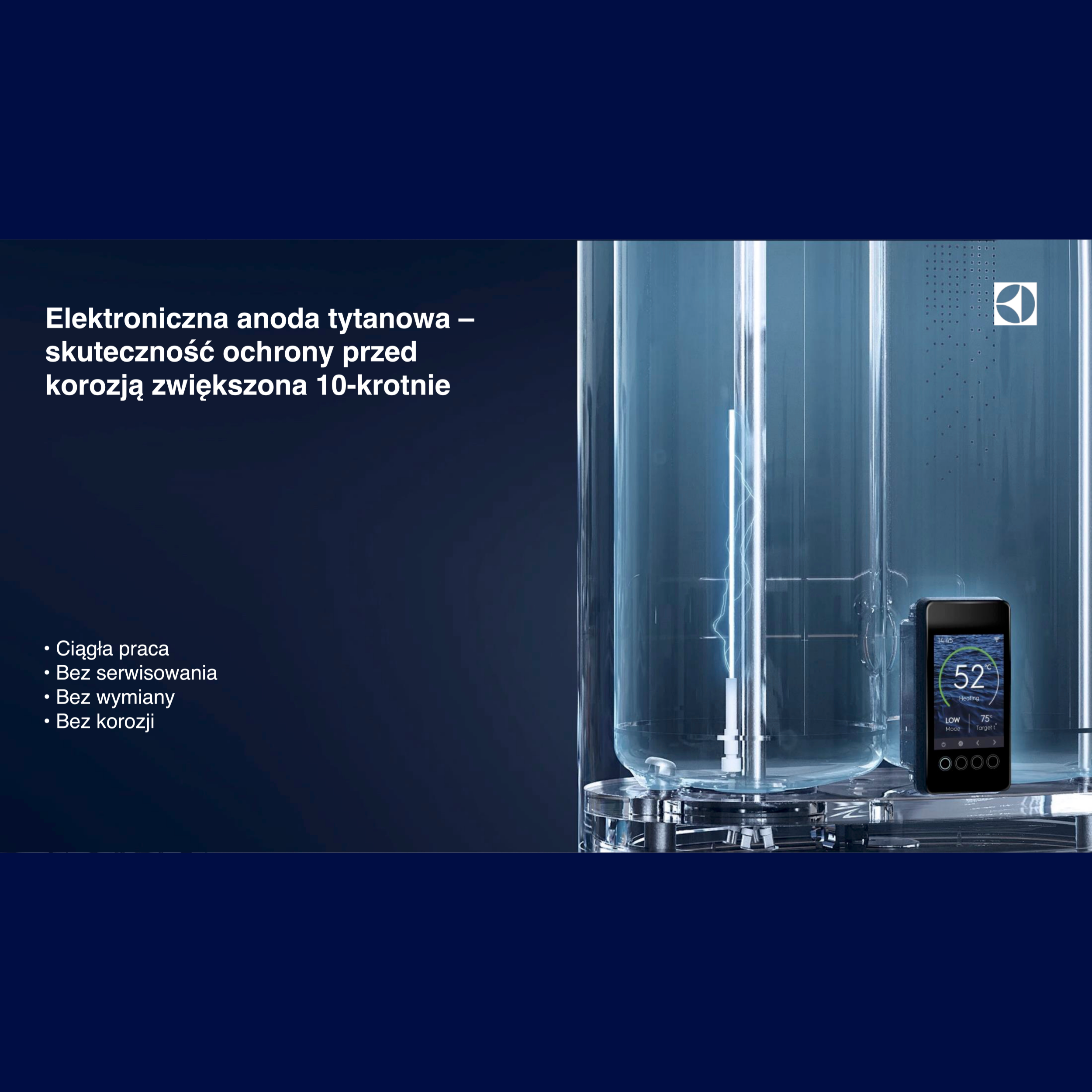 Elektryczny akumulacyjny podgrzewacz wody EWH 80 SI BE EEC ELECTROLUX - 11