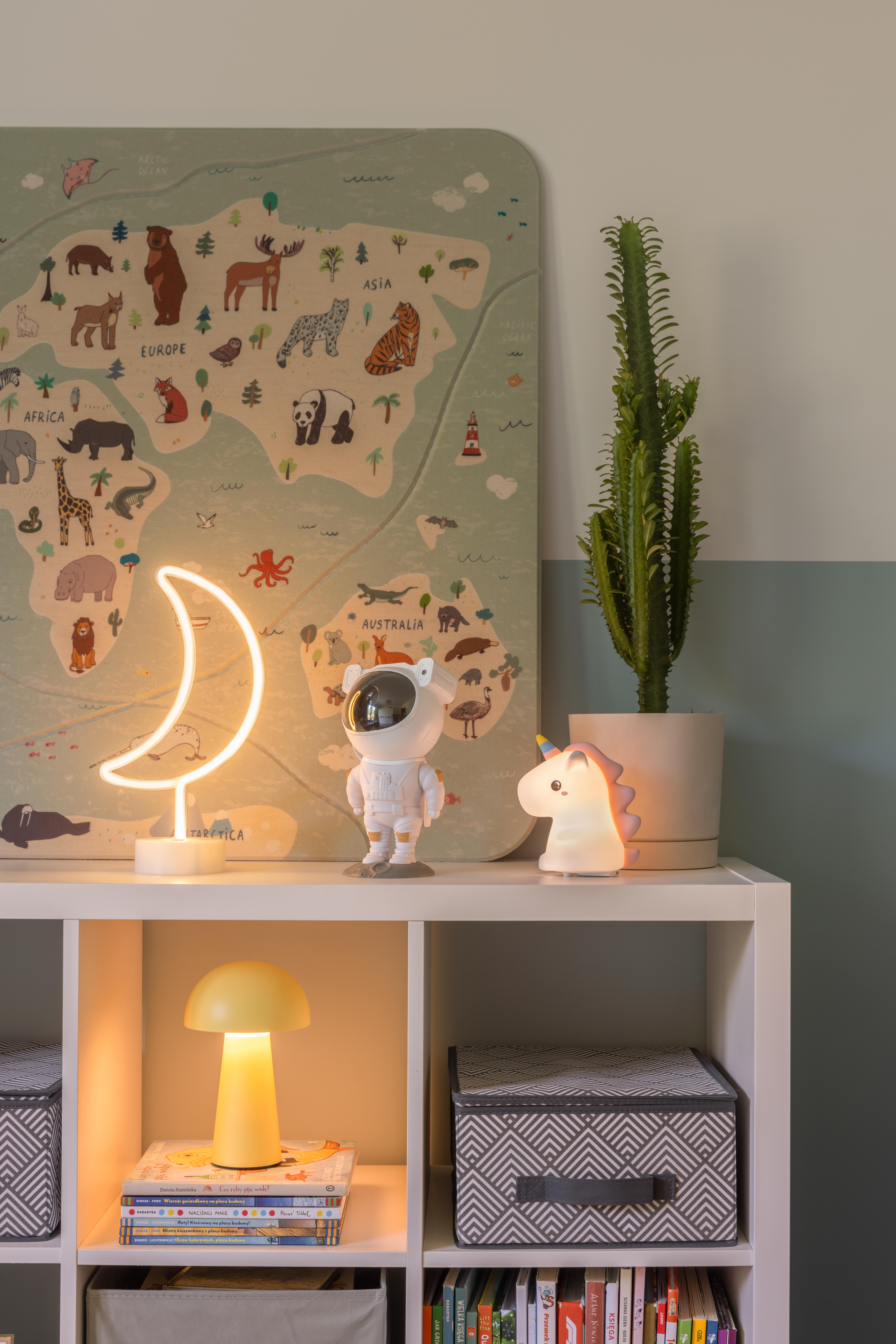 Projektor gwiazd Astronauta biały LED Evg Trade - 5