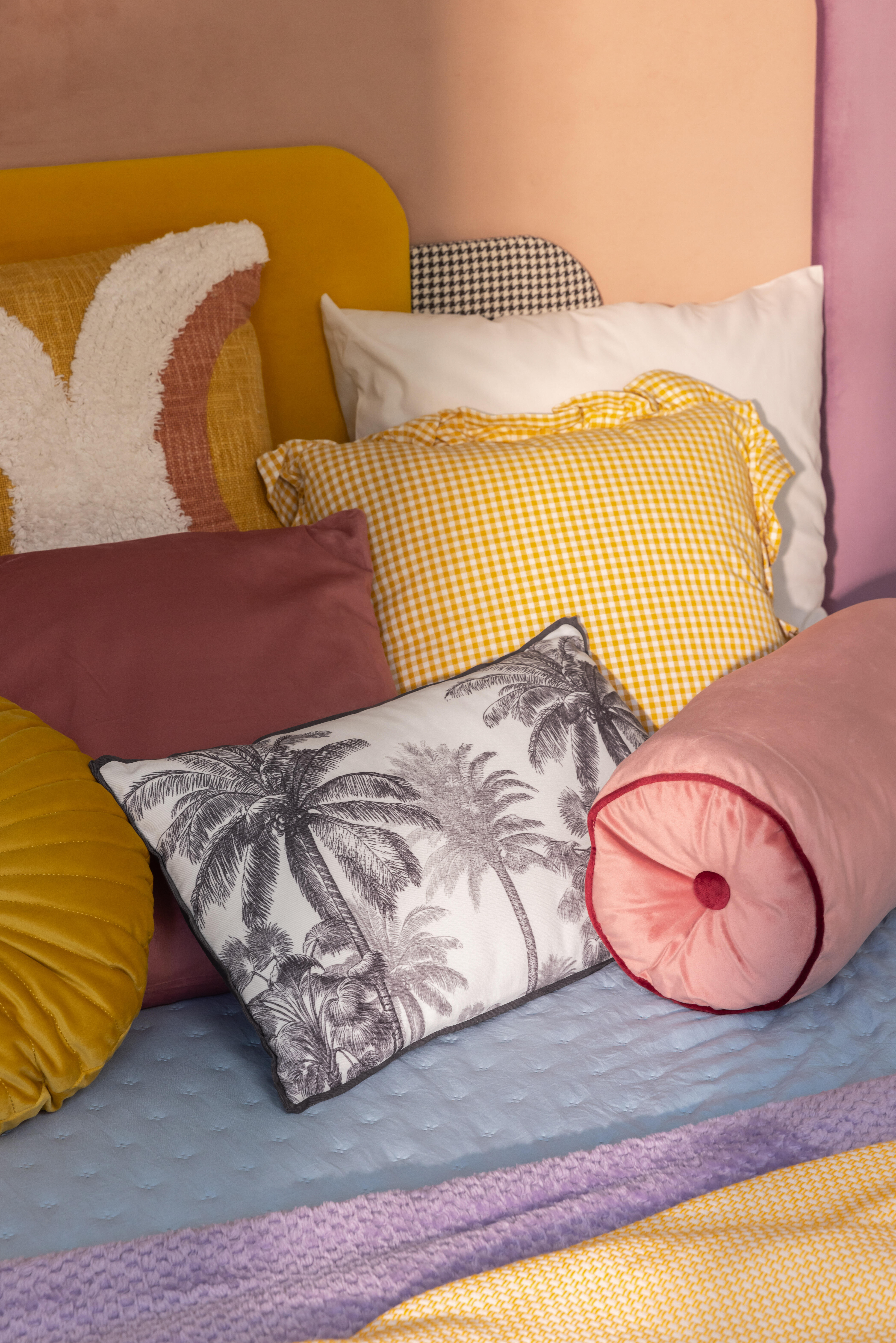 Poduszka Jungle biało-czarna 50 x 30 cm Inspire - 7