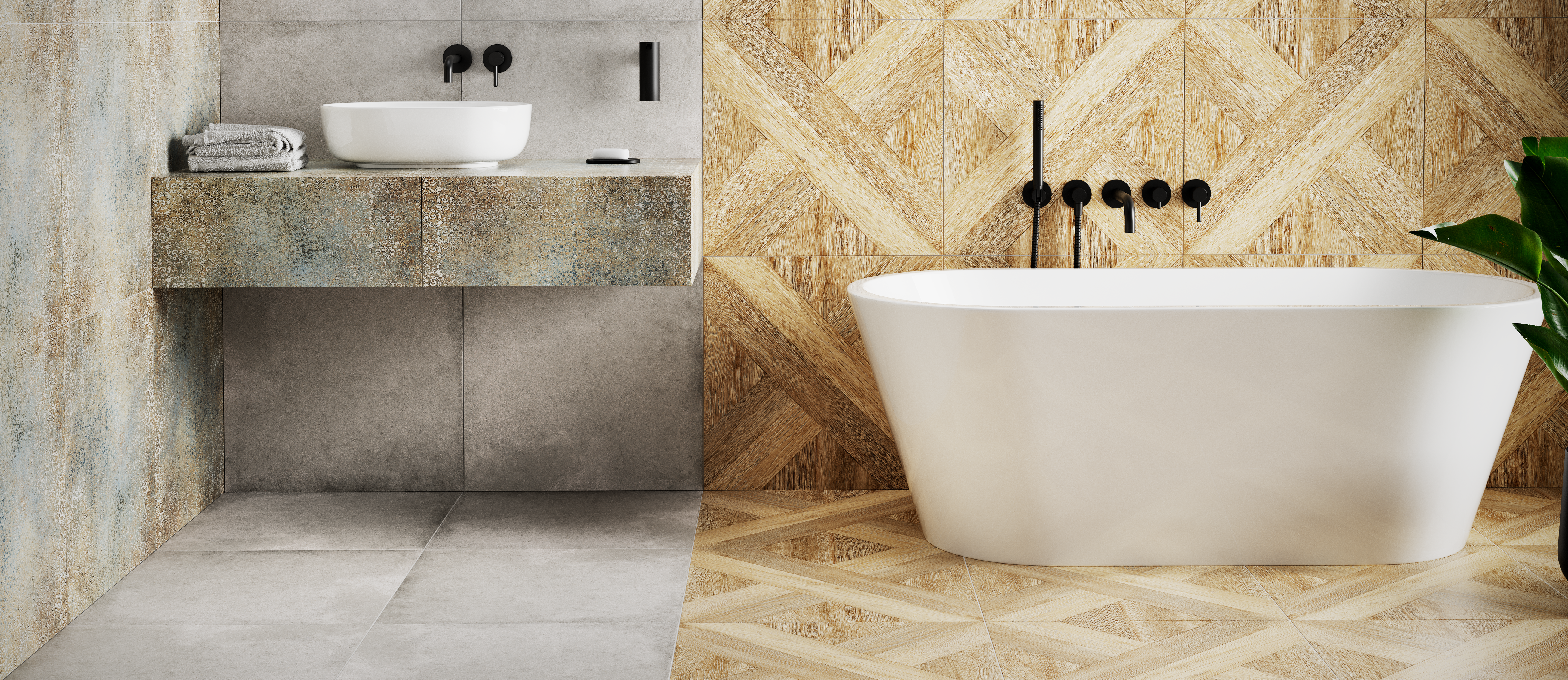 Gres szkliwiony Trend Silver 60x119.5 Greenline Tiles - 5