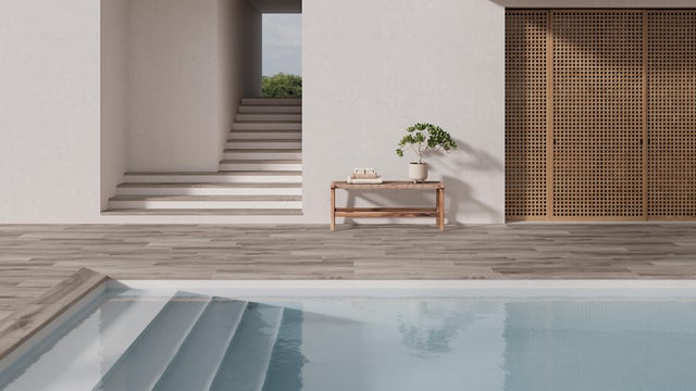 Terraza exterior ceramica