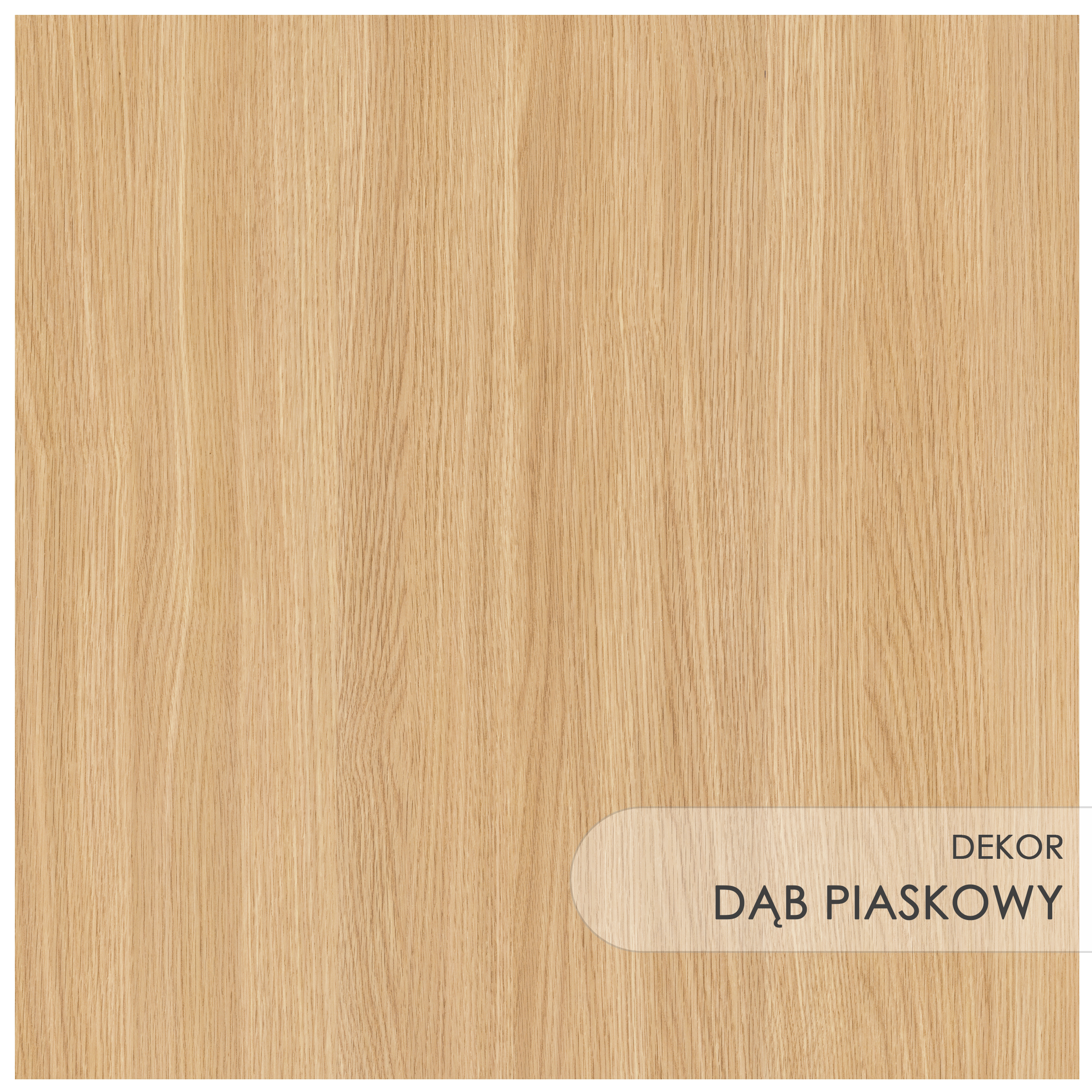 Drzwi wewnętrzne bezprzylgowe z podcięciem wentylacyjnym Parma dąb piaskowy 90 prawe Artens
 - 2