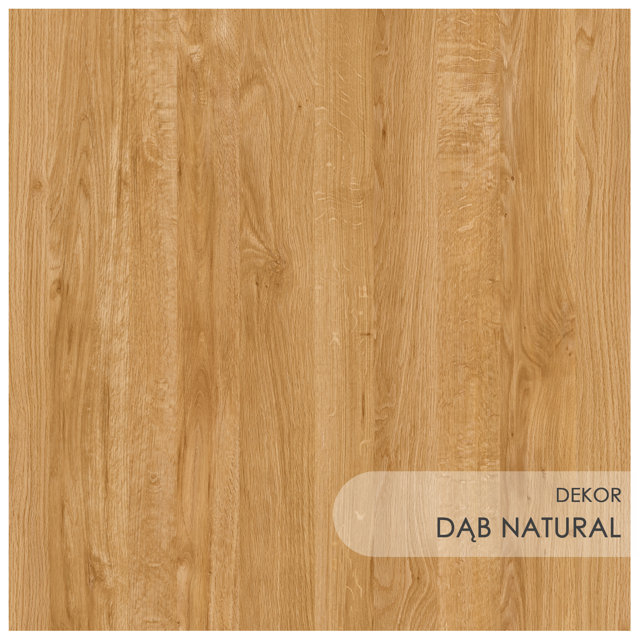 Baza lewa stała ościeżnicy dąb naturalny 90 mm Voster - 2
