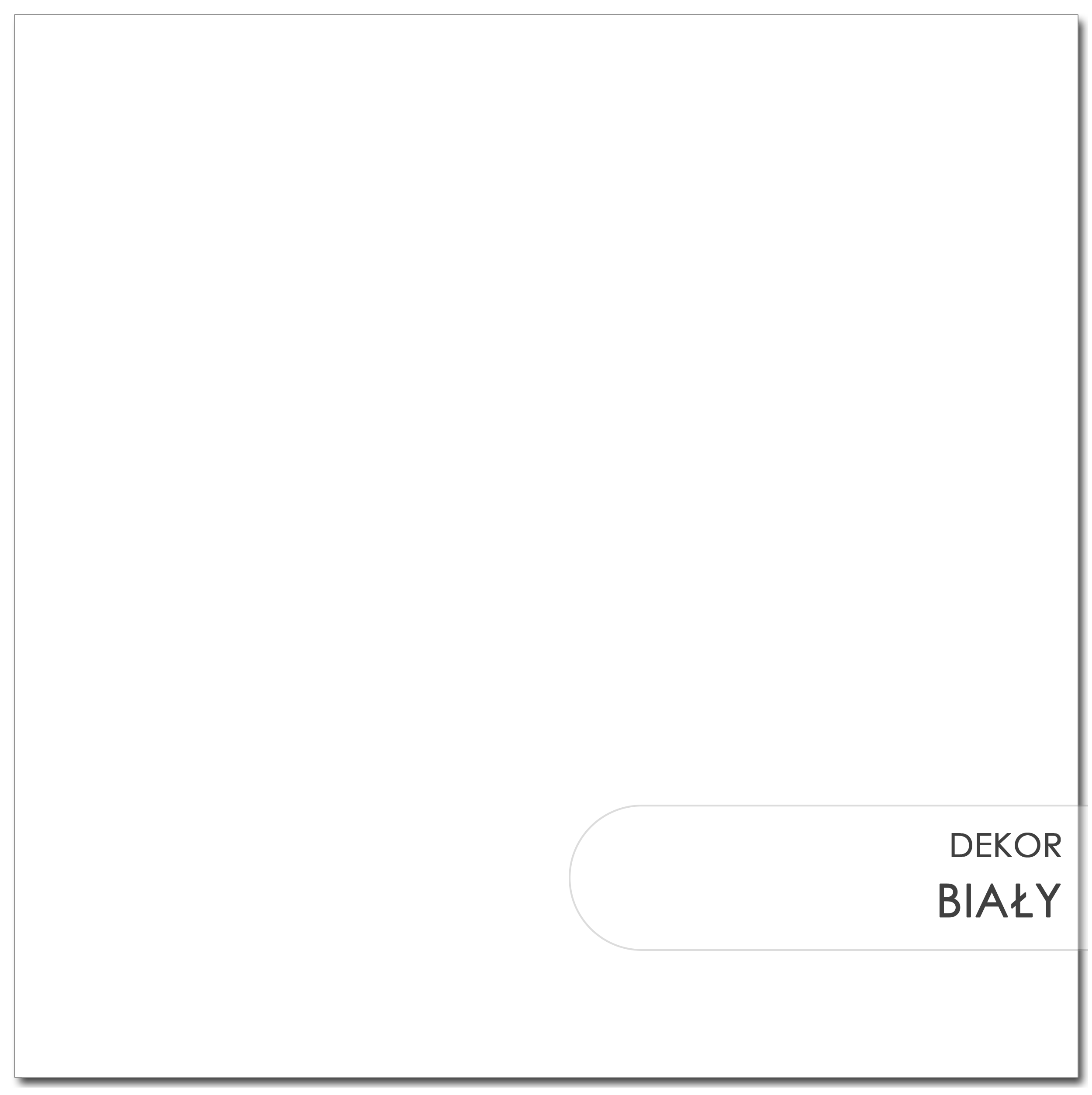 Baza lewa ościeżnicy stałej Biała Artens - 4