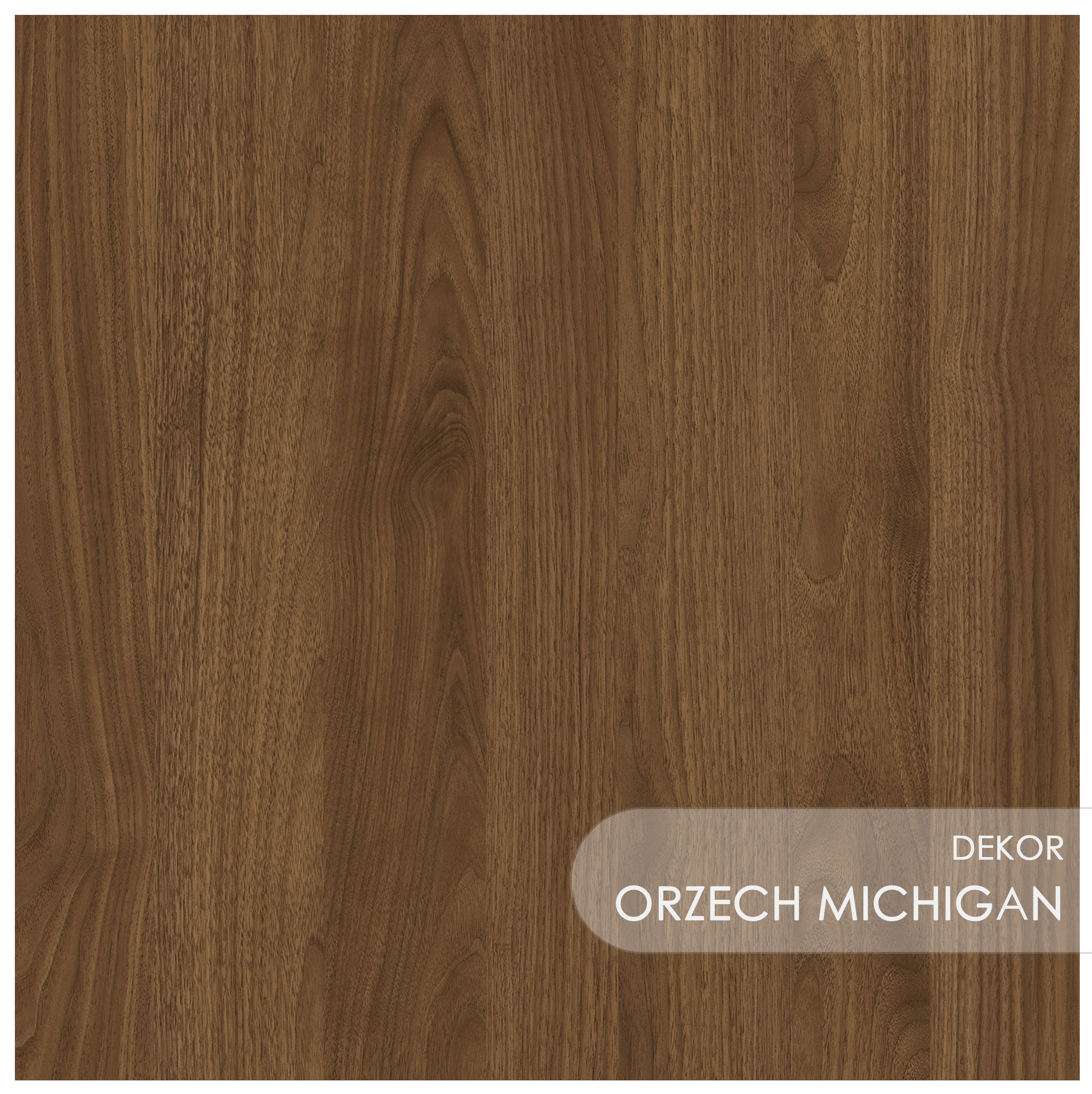 Drzwi wewnętrzne pełne Sangres 70 prawe orzech michigan Voster - 2