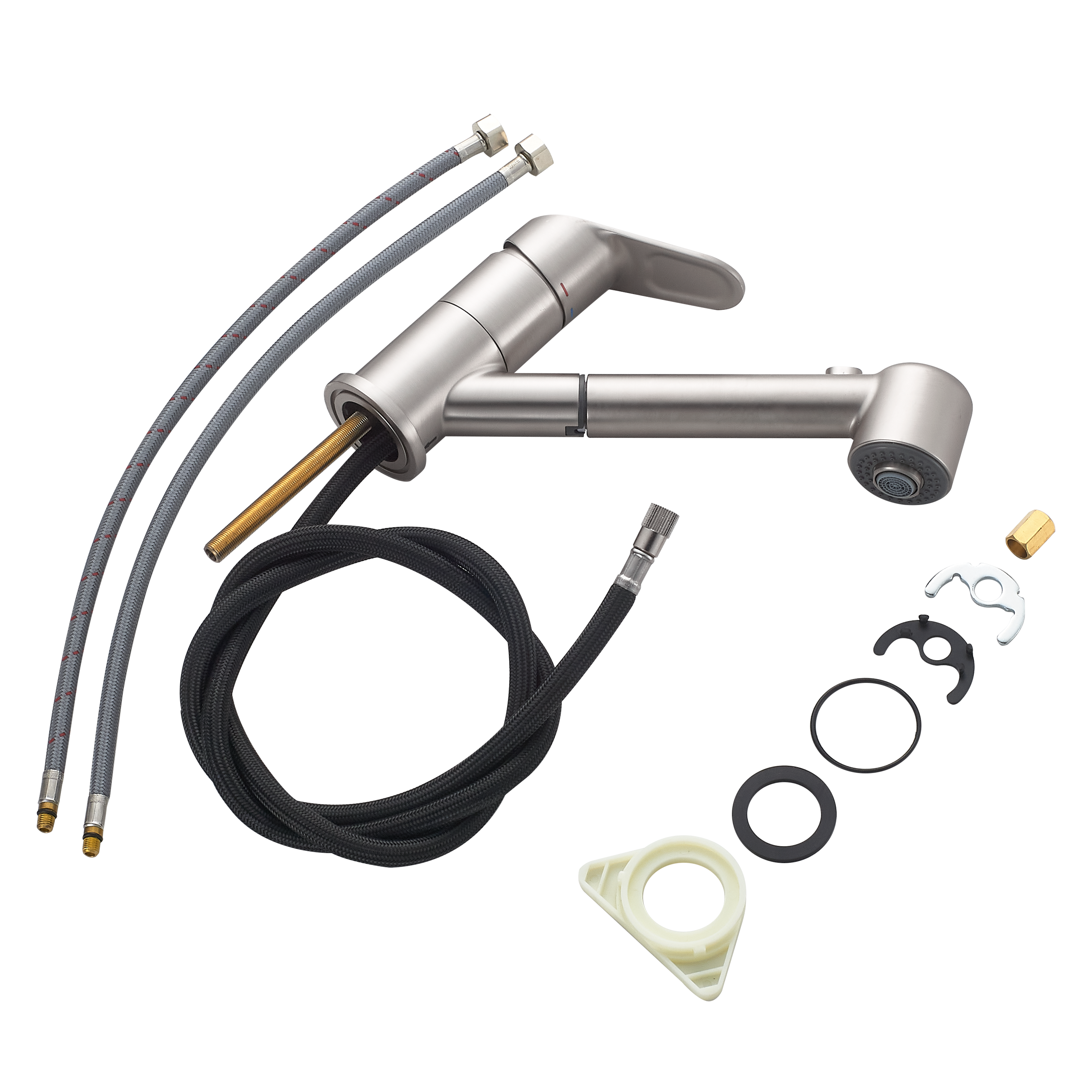 Mitigeur de cuisine façon inox, Kemi, DELINIA - 10