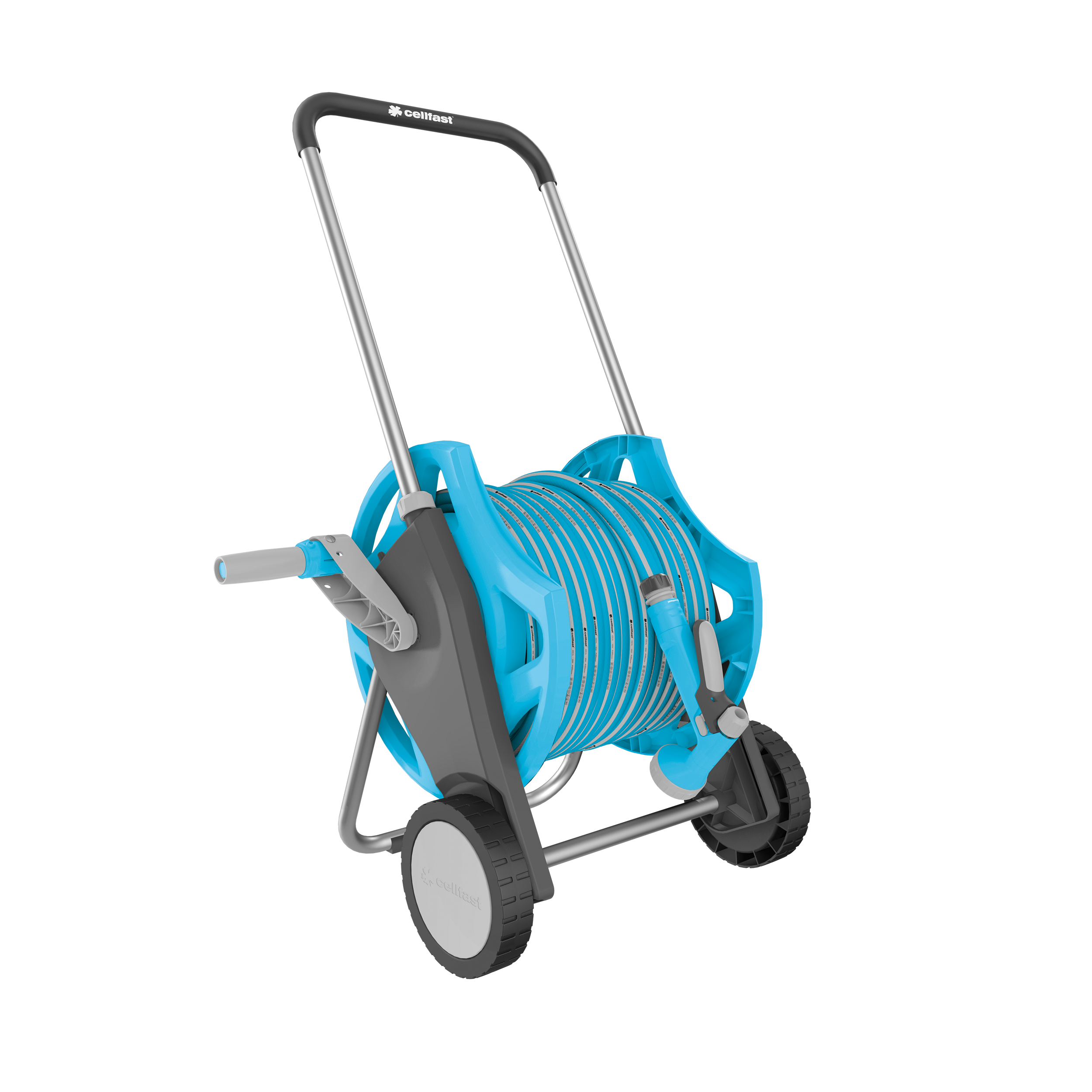 Wózek z wężem ogrodowym 19 mm 3/4" 30 m Discover Cellpro Cellfast