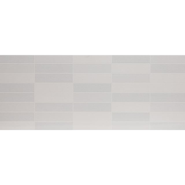 AZULEJO PASTA ROJA 20X50 CM. MOSAICO MIX BLANCO