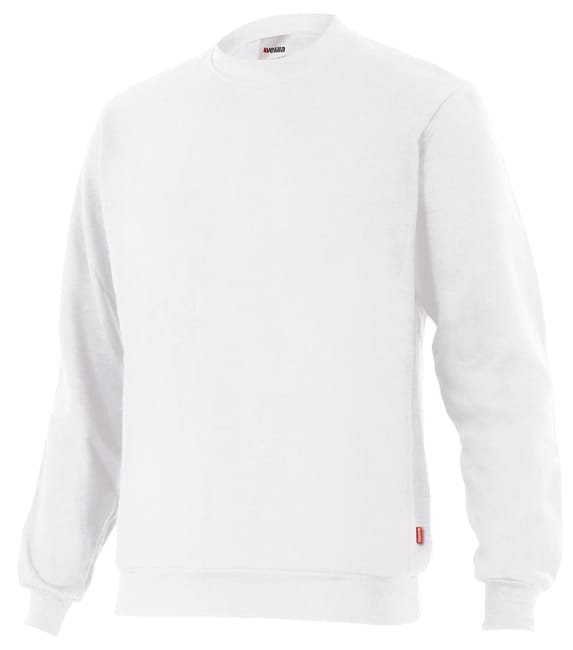 SUDADERA ALGODON BLANCA TALLA XL VELILLA 105701 - 1